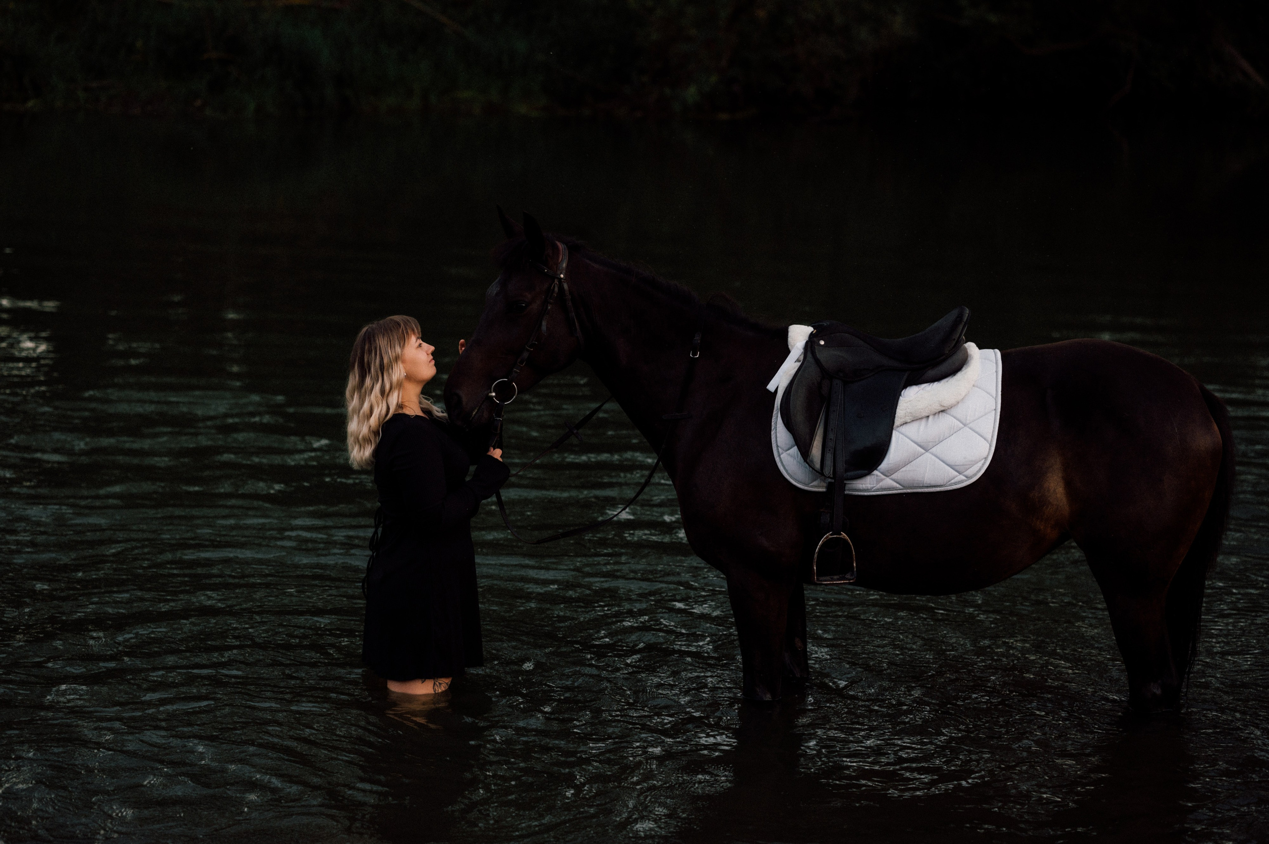 Светлана с лошадкой. Портретный, семейный, свадебный фотограф. Бизнес, контент съёмка. Тула