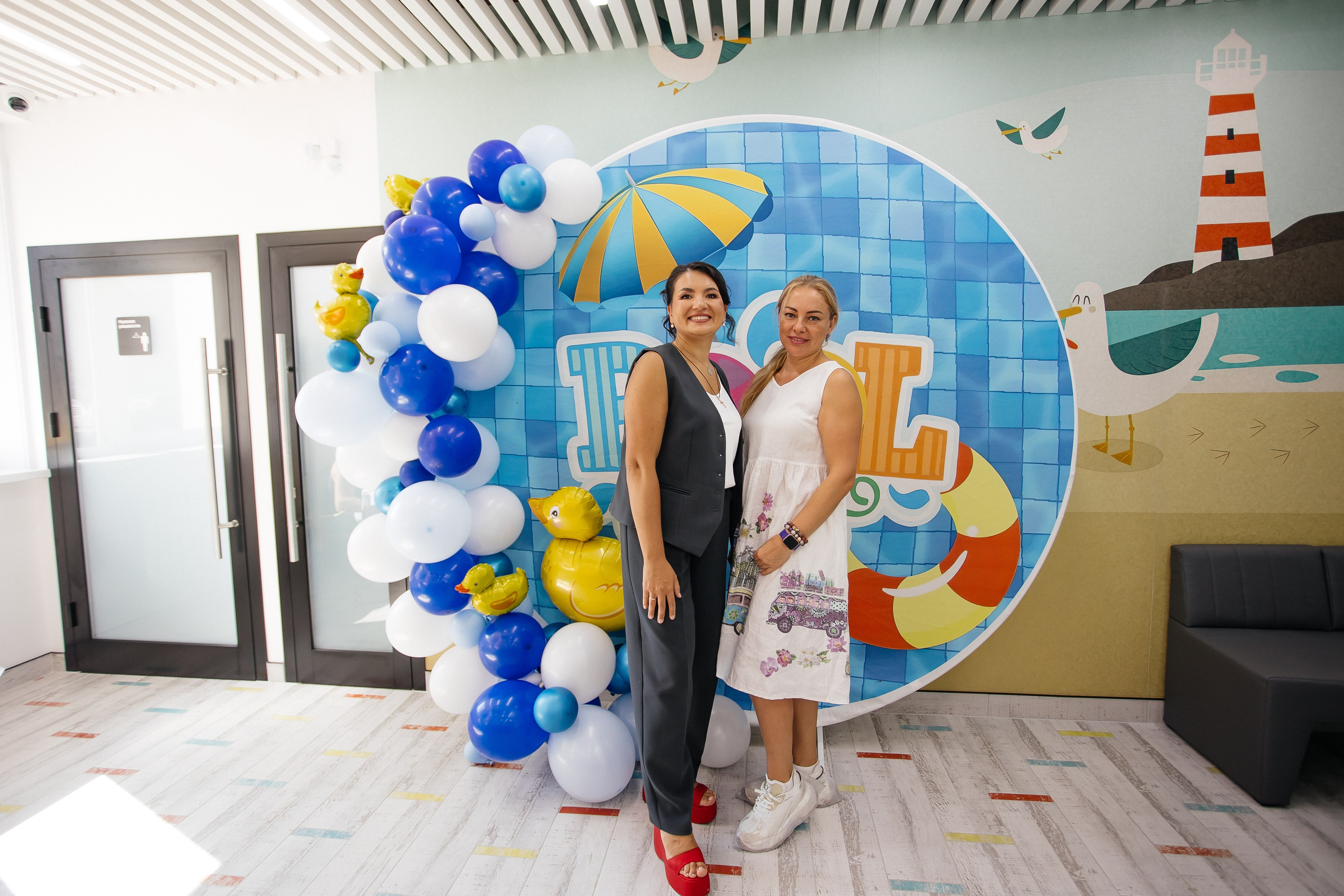 Открытие бассейна. Фотограф в Иркутске