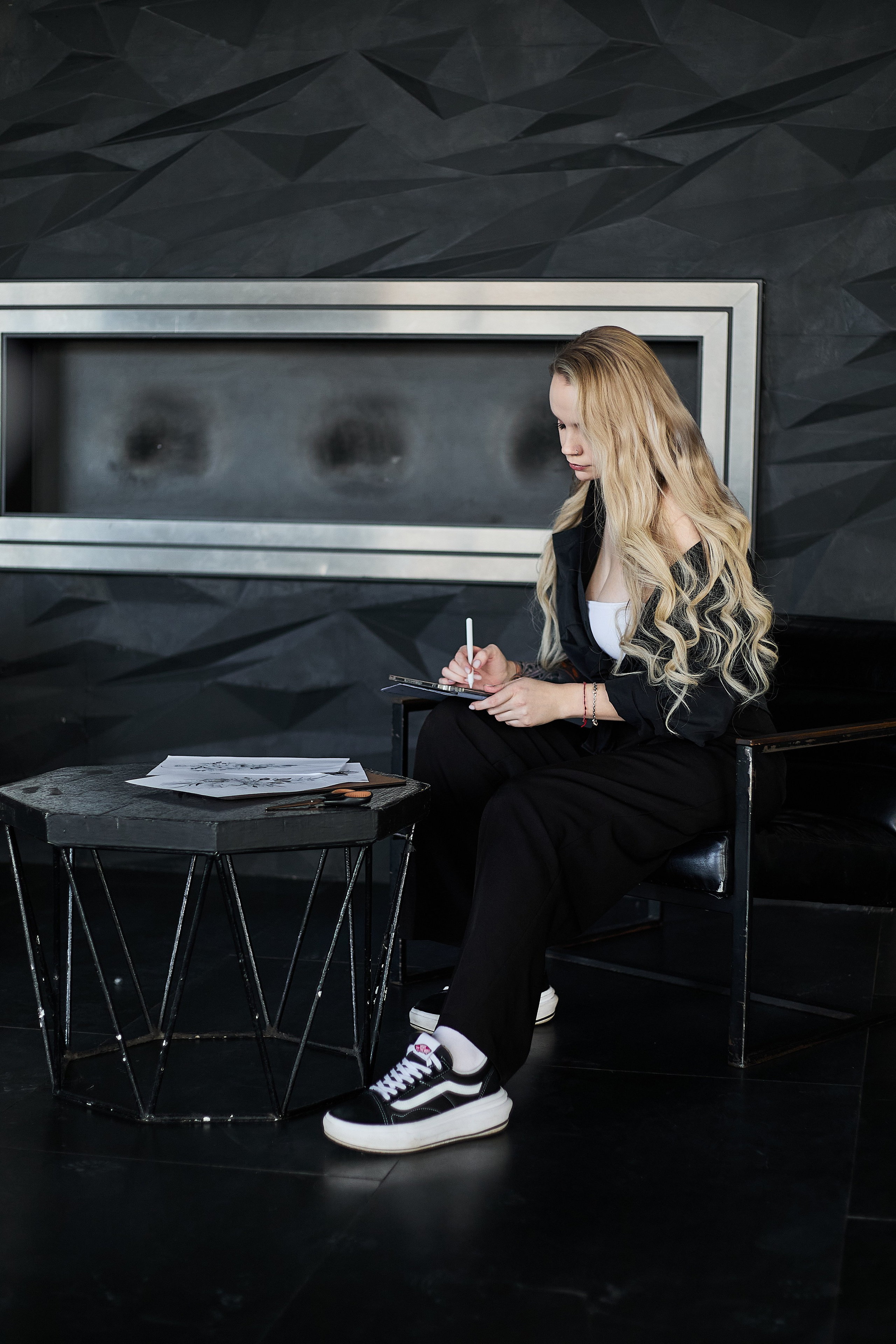 Тату мастер. Репортажный Фотограф Москва Дарья Лунева