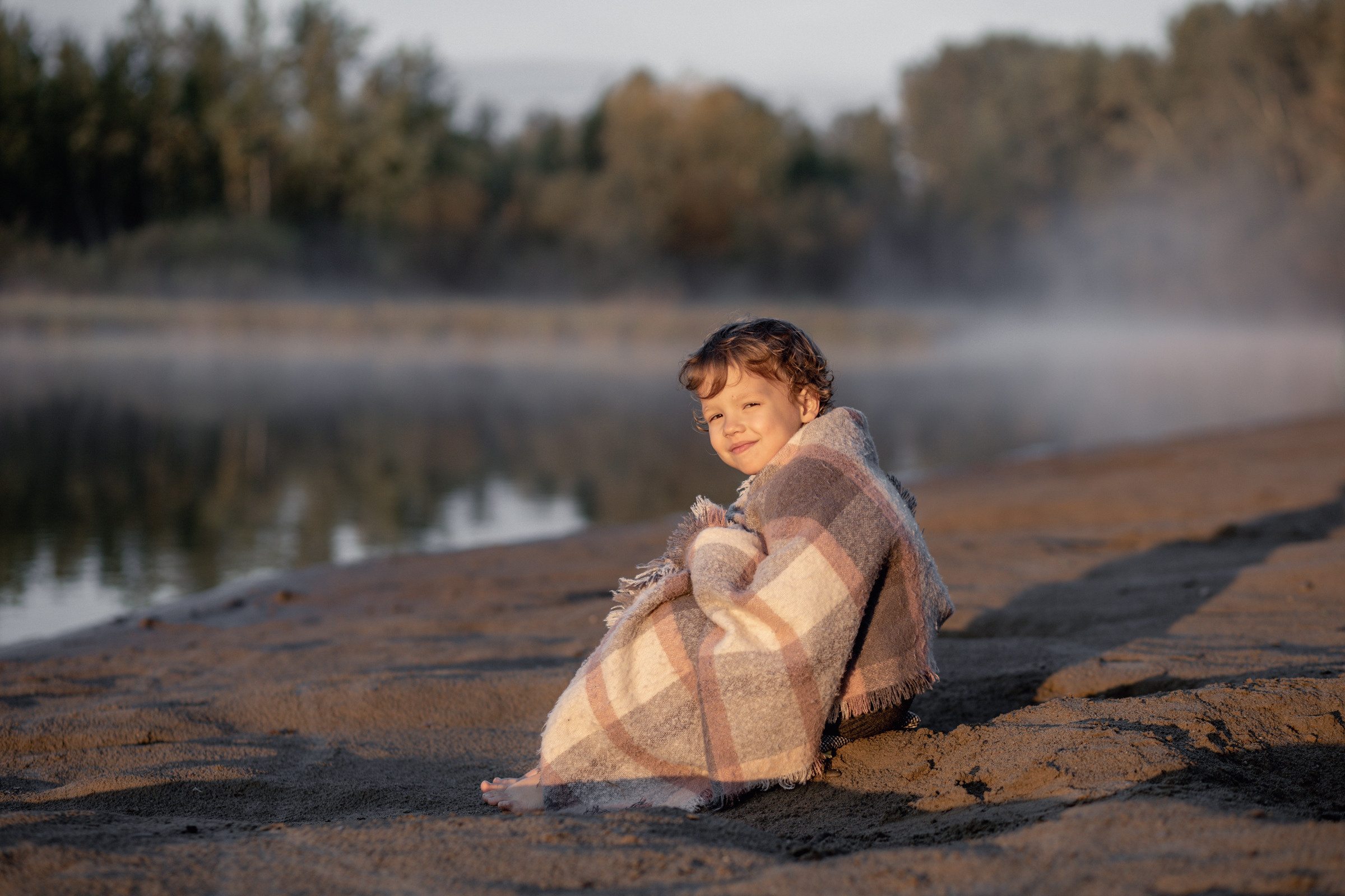 Рассвет на острове. Фотограф в Красноярске Оксана Корчагина