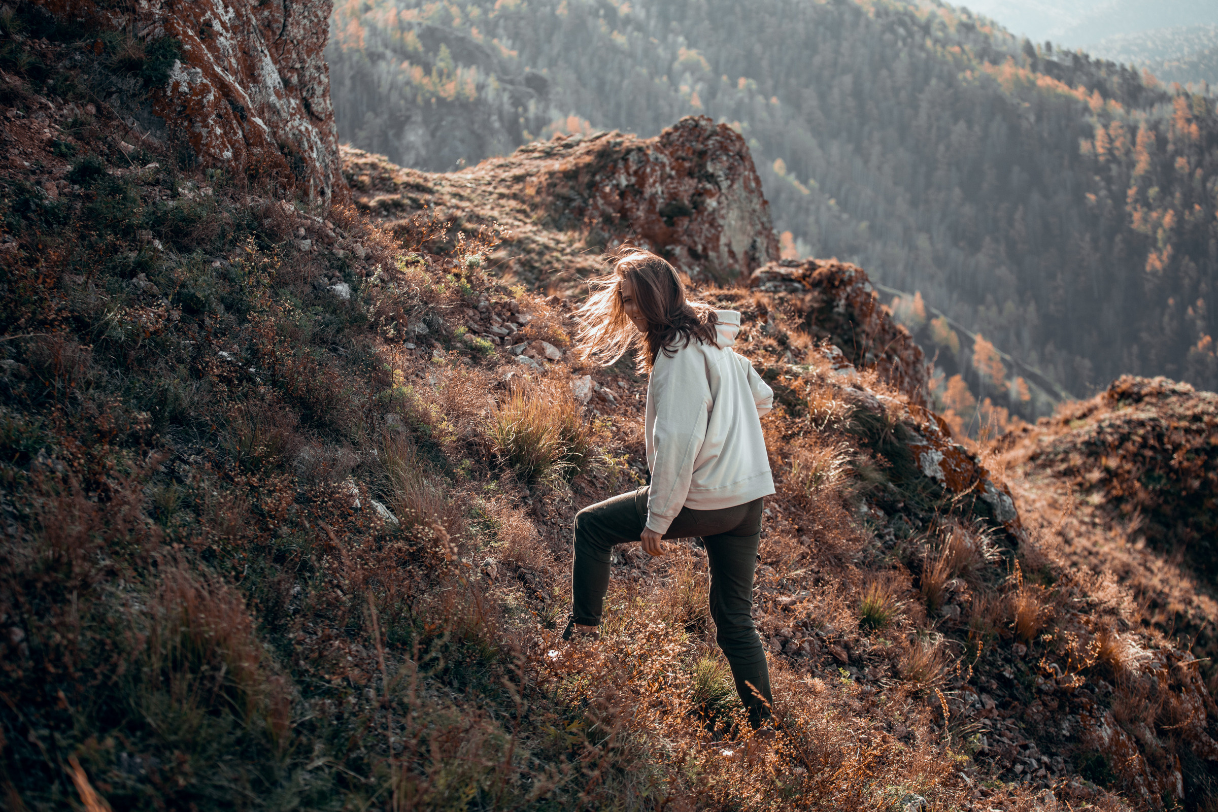 Таня. Торгашинский хребет. Фотограф в Красноярске Оксана Корчагина