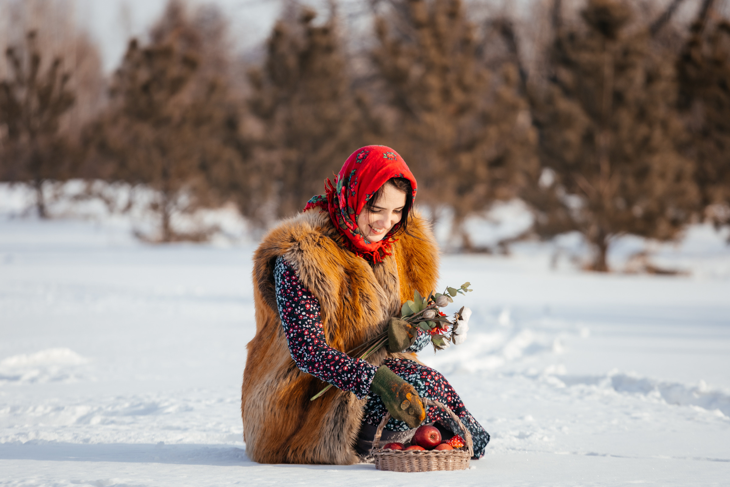 Ксюша. Зимние прогулки. Фотограф в Красноярске Оксана Корчагина