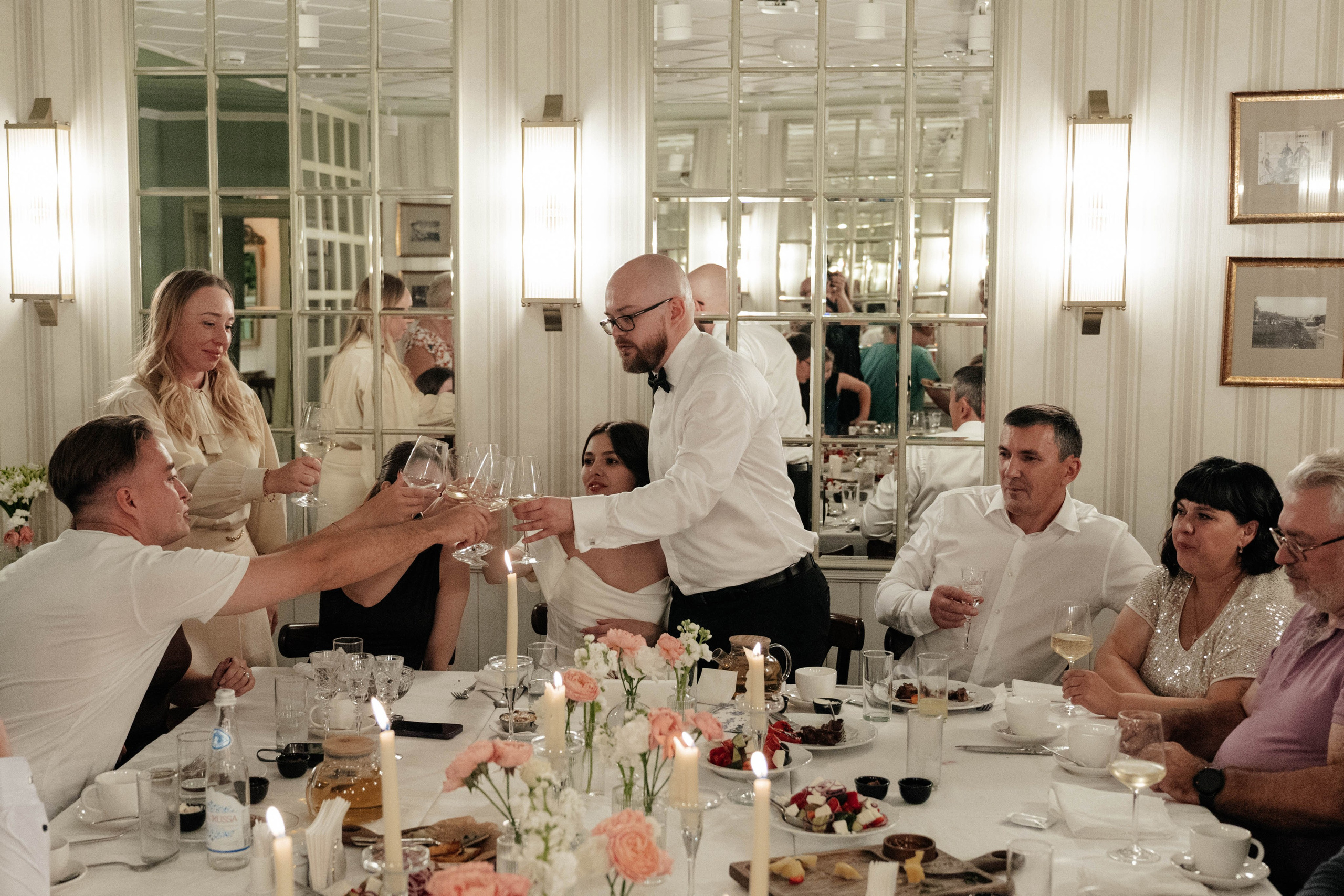 Регистрация в Архангельском | ресторан Дача. Свадебный фотограф Москва Александра Аверкова