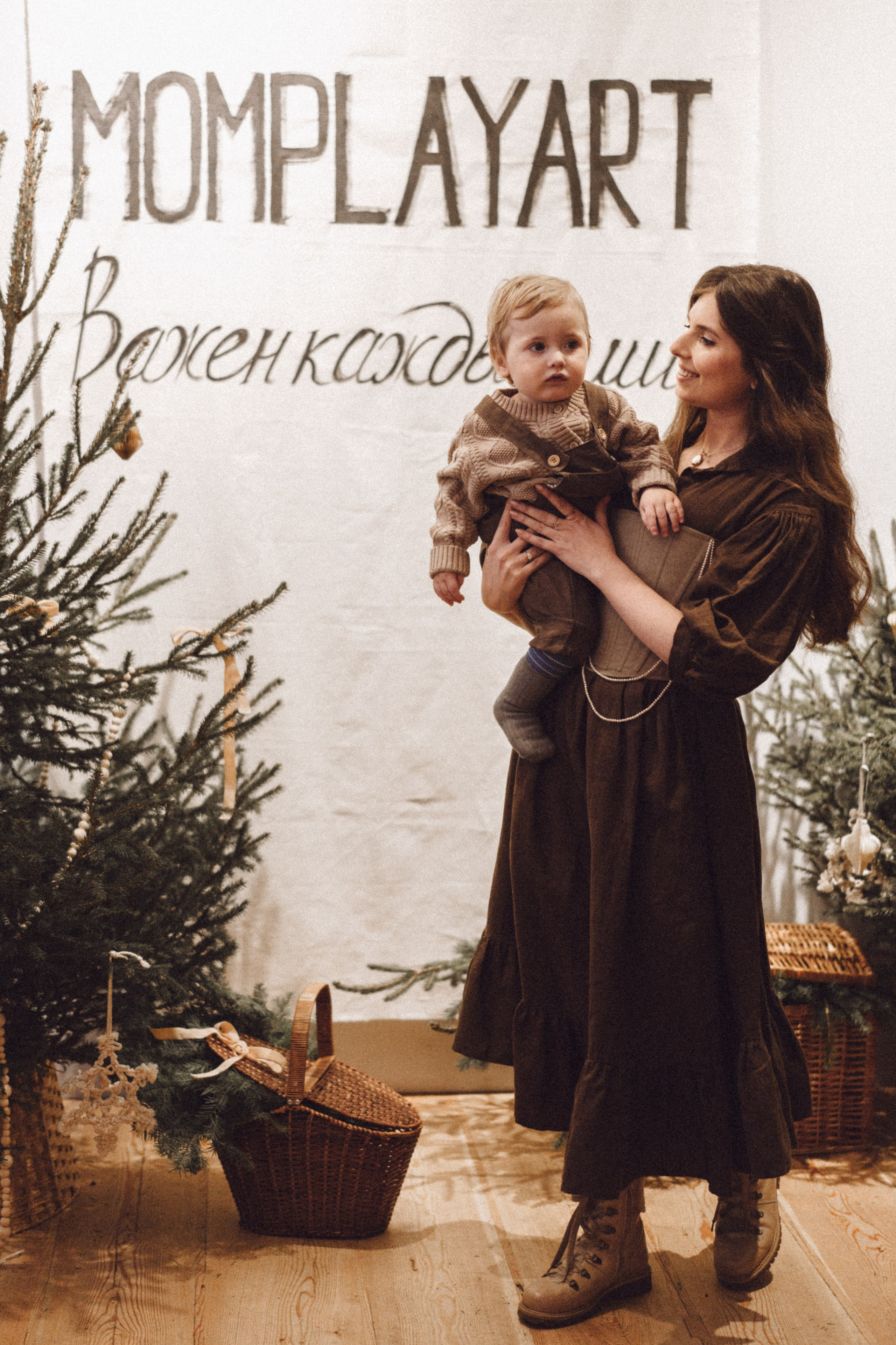 Новогодняя сказка в Momplayart. Семейный и детский фотограф и видеограф в Москве, Серпухове и Тарусе Валерия Сорокина