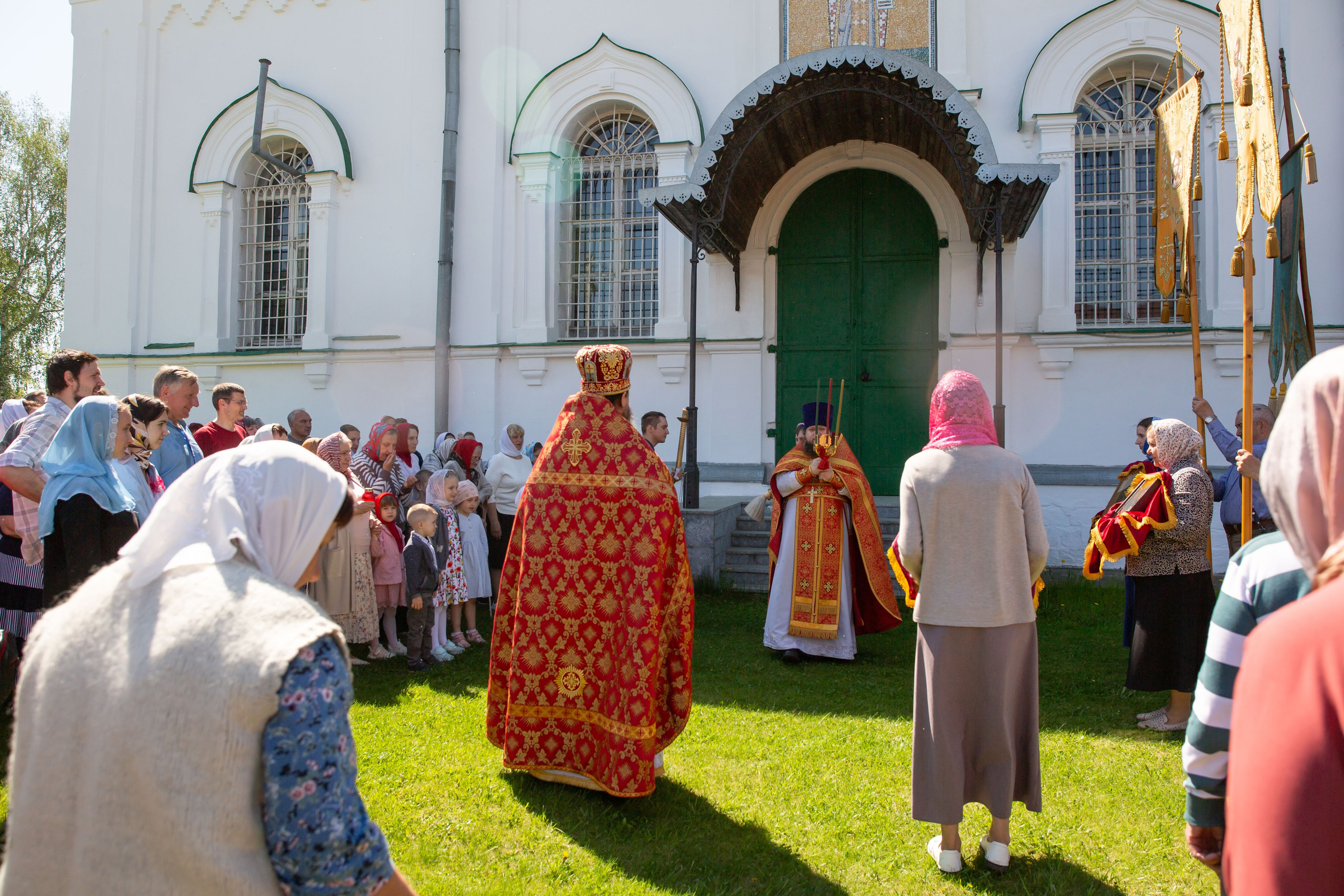 Крестный ход с Ашитково Воскресенский храм. Семейный и детский фотограф Анна Петракова