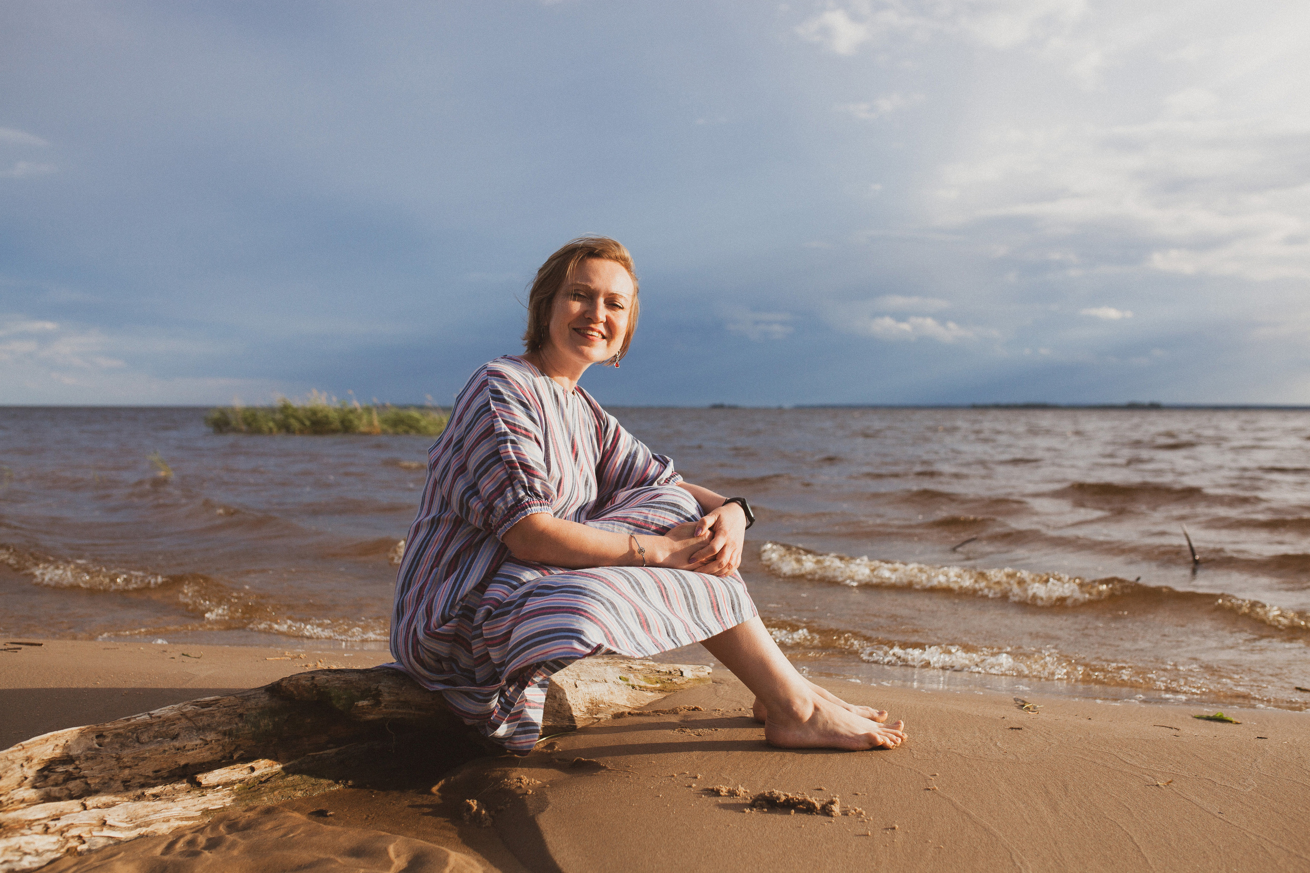 Камское море. Ландыш. Женский трансформационный фотограф в Казани Гульназ Зайнутдинова