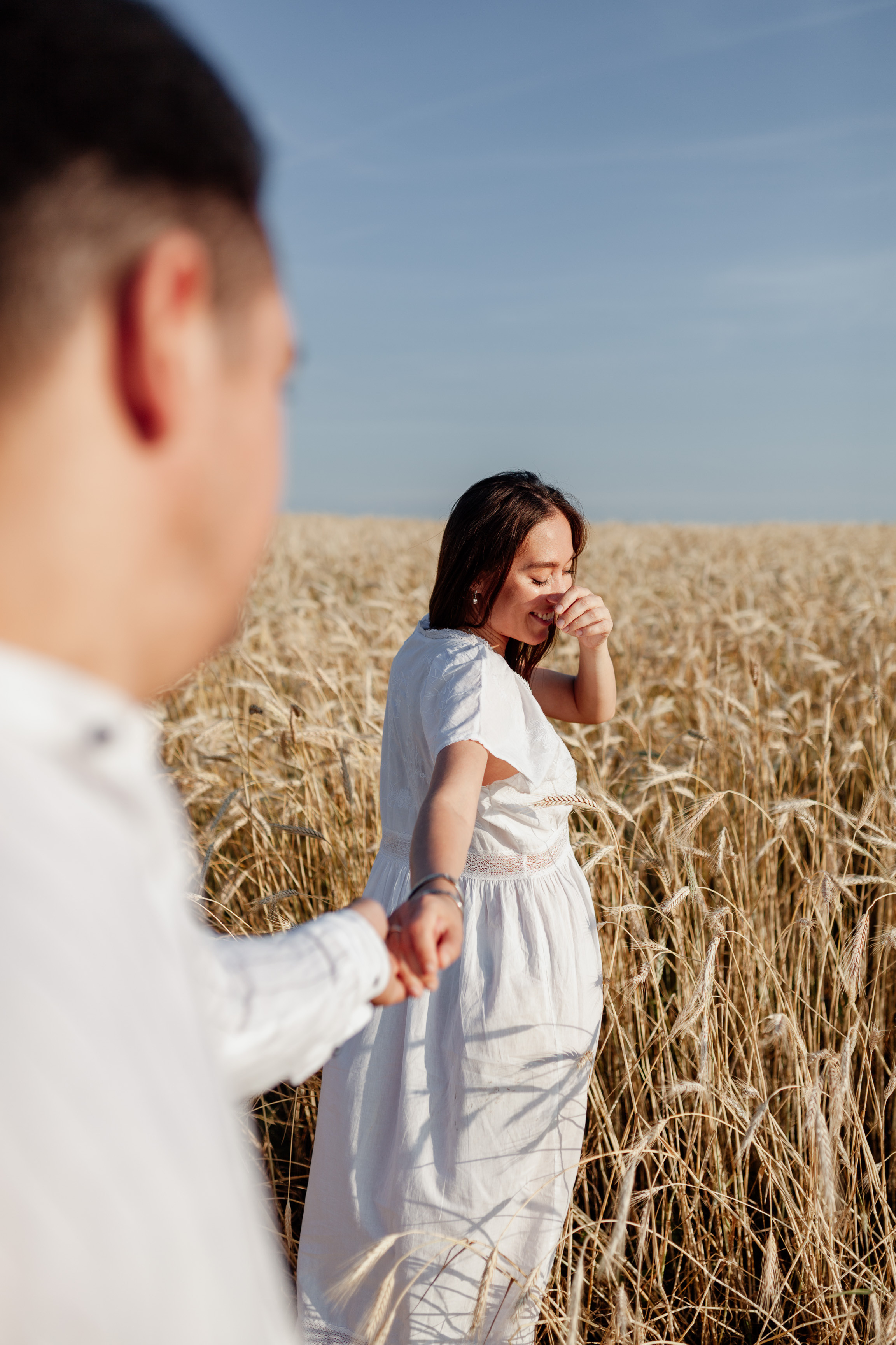 Съёмка во ржи. Гульназ. Женский трансформационный фотограф в Казани Гульназ Зайнутдинова