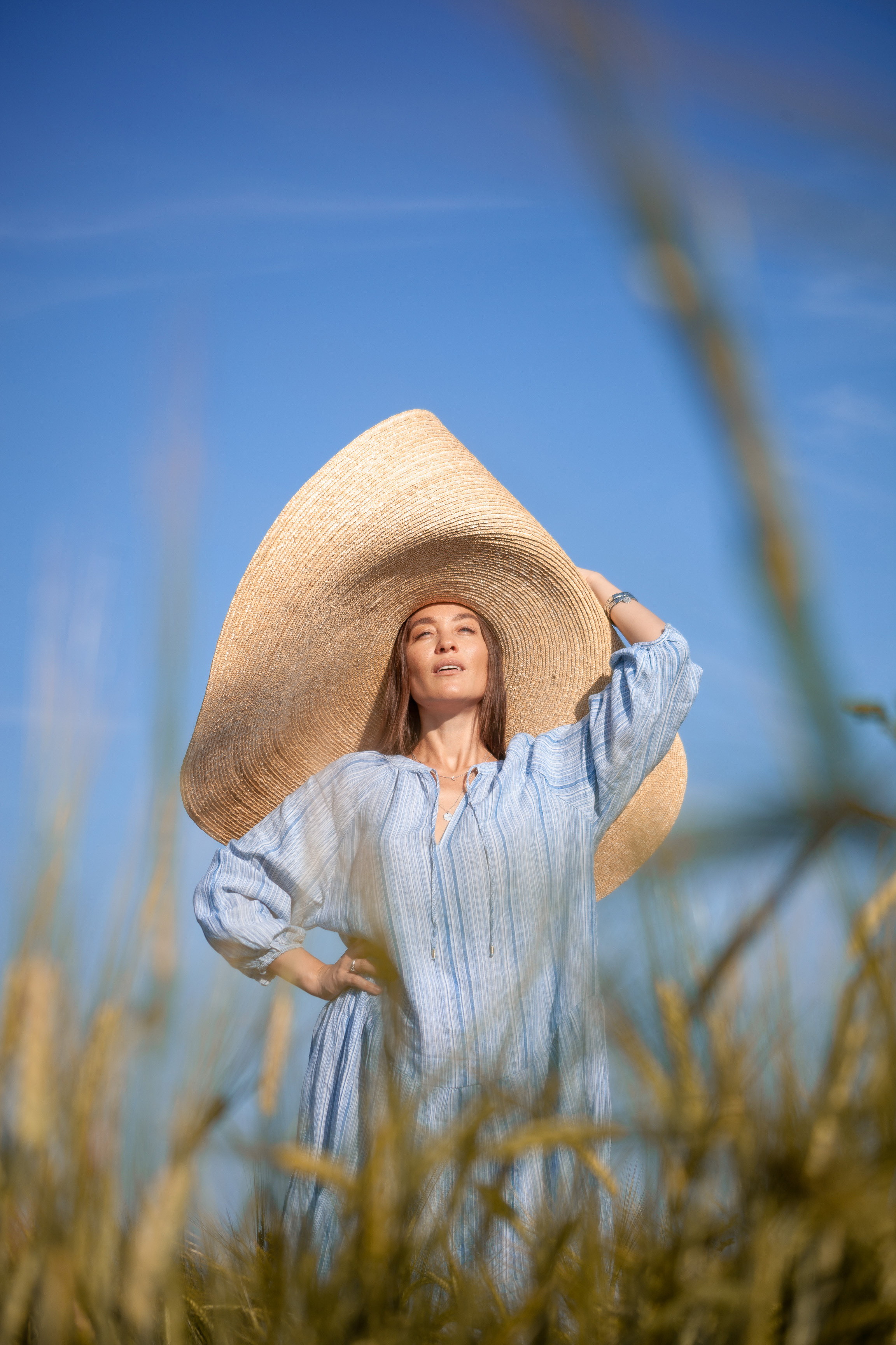 Съёмка во ржи. Гульназ. Женский трансформационный фотограф в Казани Гульназ Зайнутдинова
