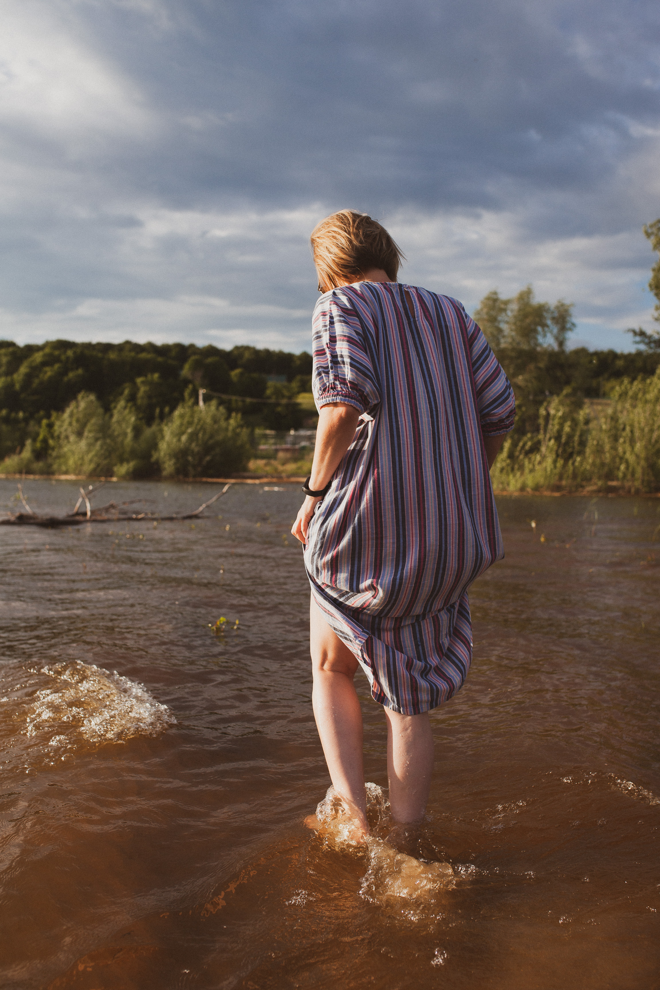 Камское море. Ландыш. Женский трансформационный фотограф в Казани Гульназ Зайнутдинова
