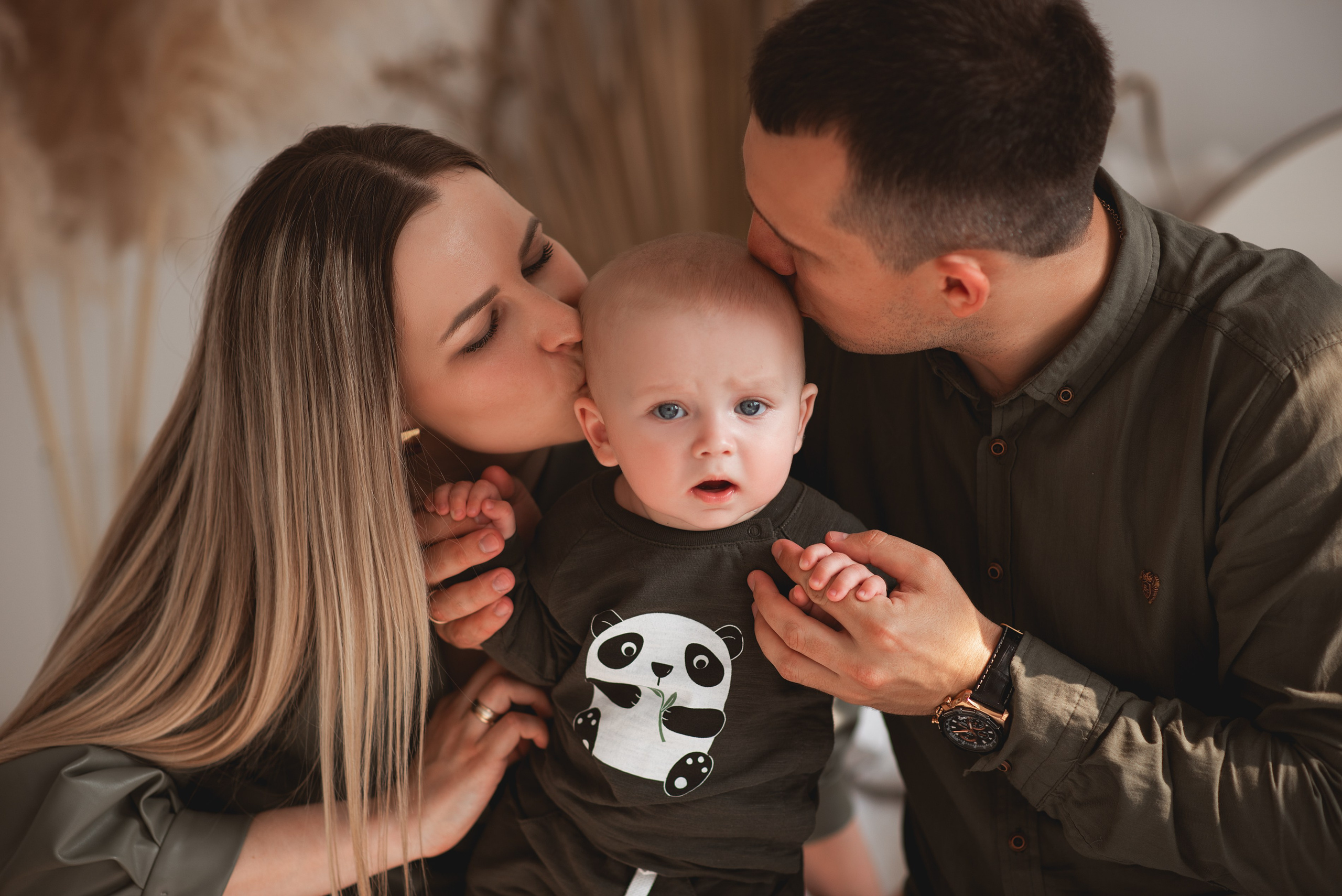 Семейная фотосессия Полина Игорь Богдан. Семейный фотограф в Южно-Сахалинске Анастасия Лимарева