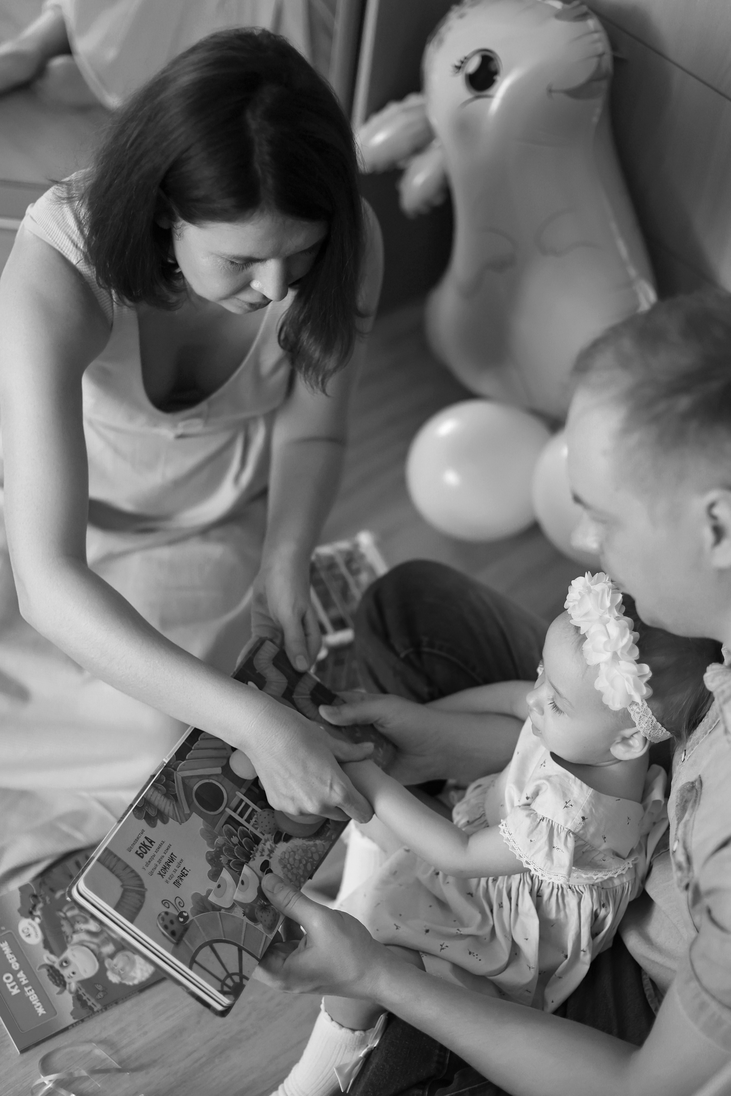 Лерочка 1 годик. (Домашняя съемка). Детский семейный фотограф Краснодар