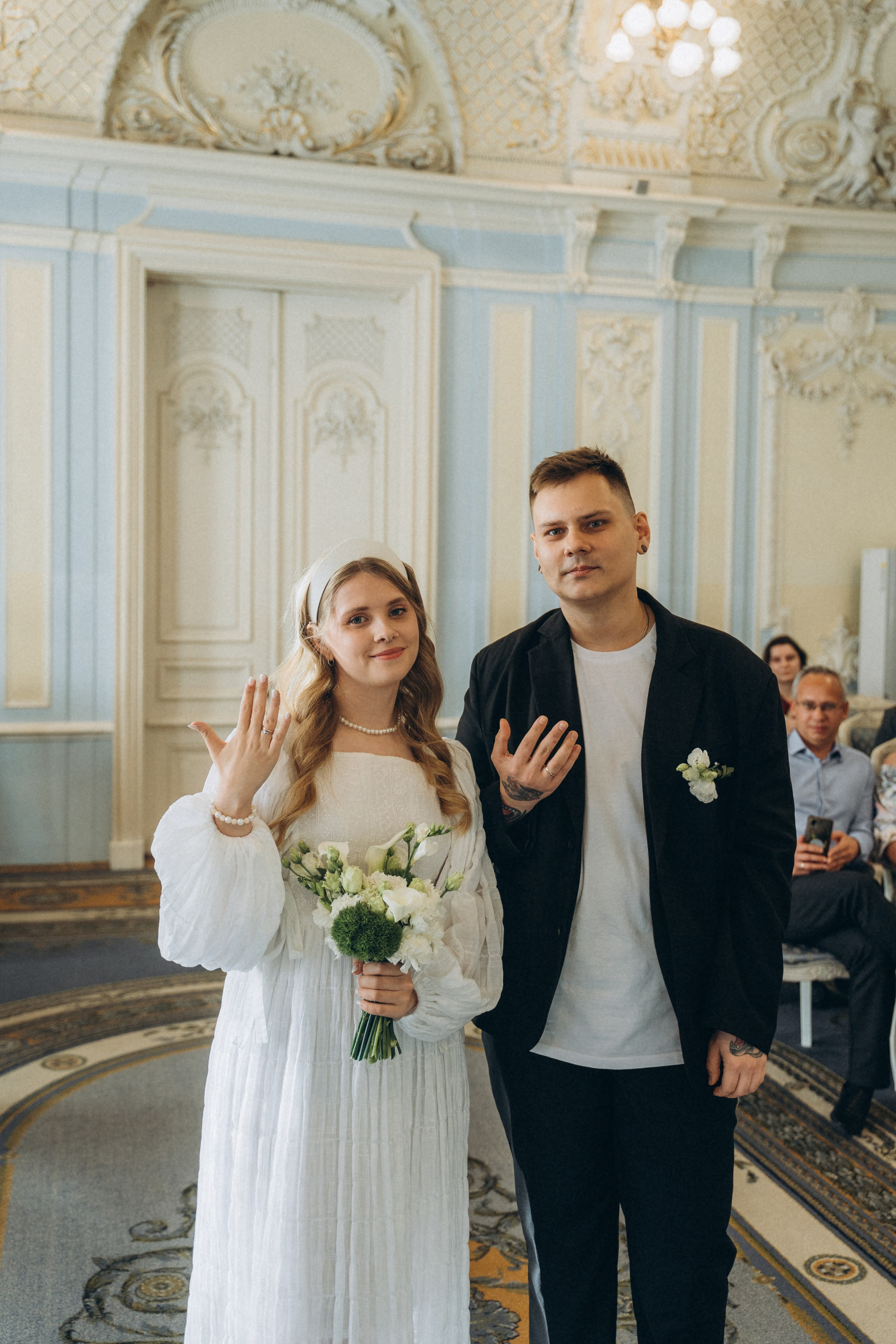 Любовь во 2-м Дворце Бракосочетания. Фотограф в Санкт-Петербурге — Лучина Екатерина