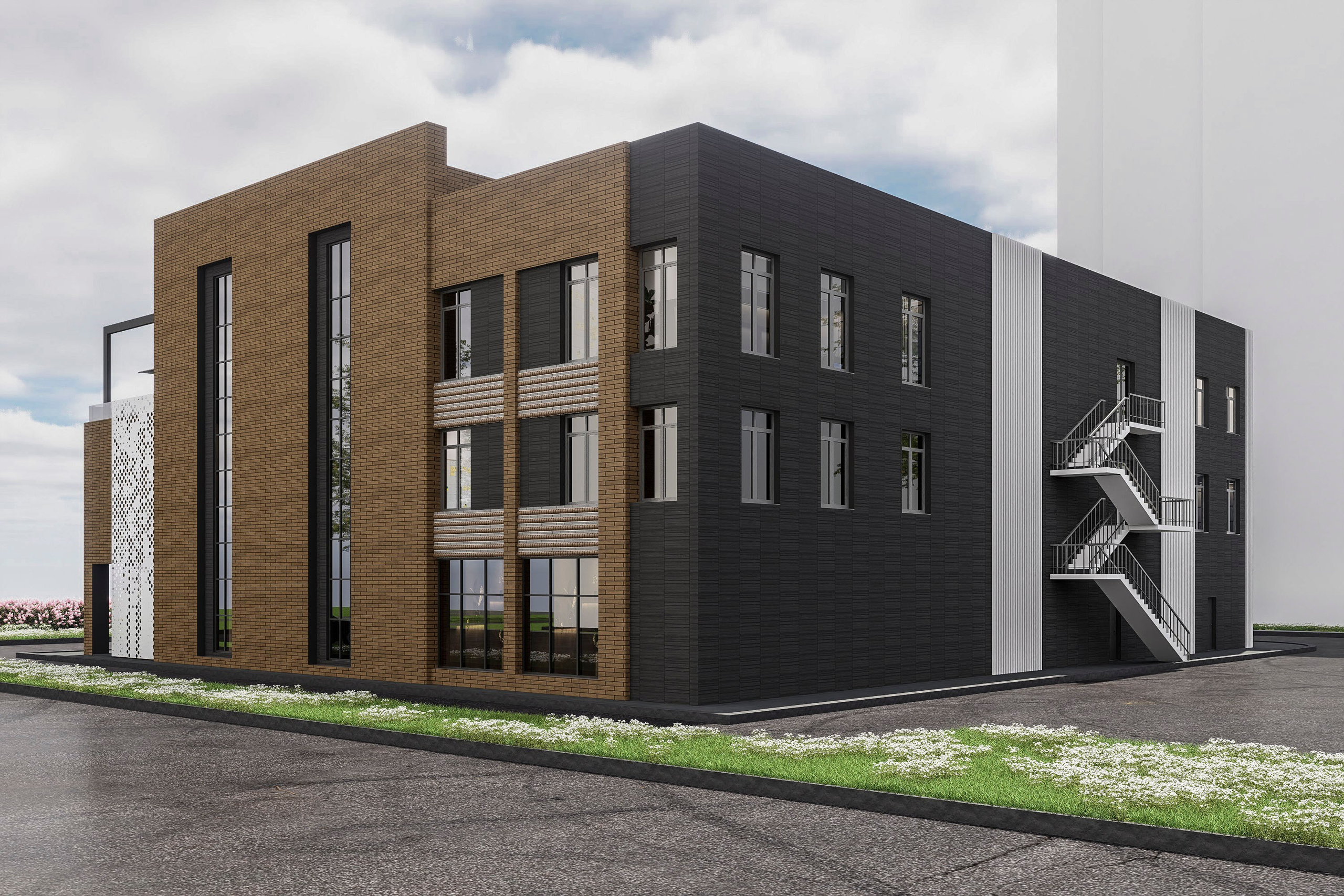 Фасад Сысоева. Архитектурно-дизайнерское бюро ROOMS