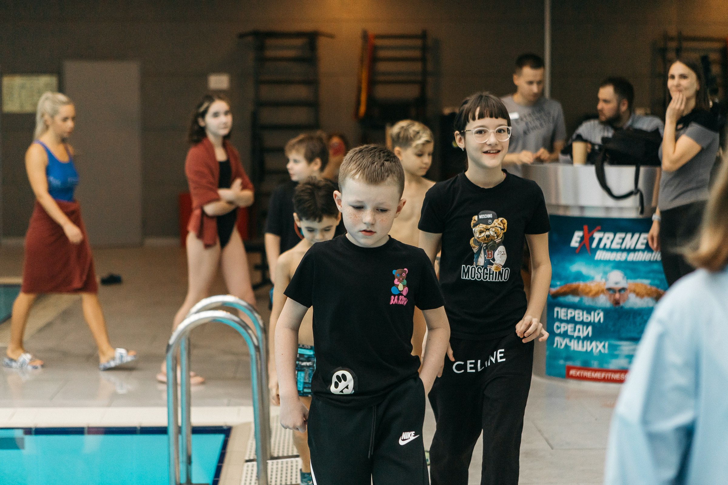 Соревнования по плаванию (зима)