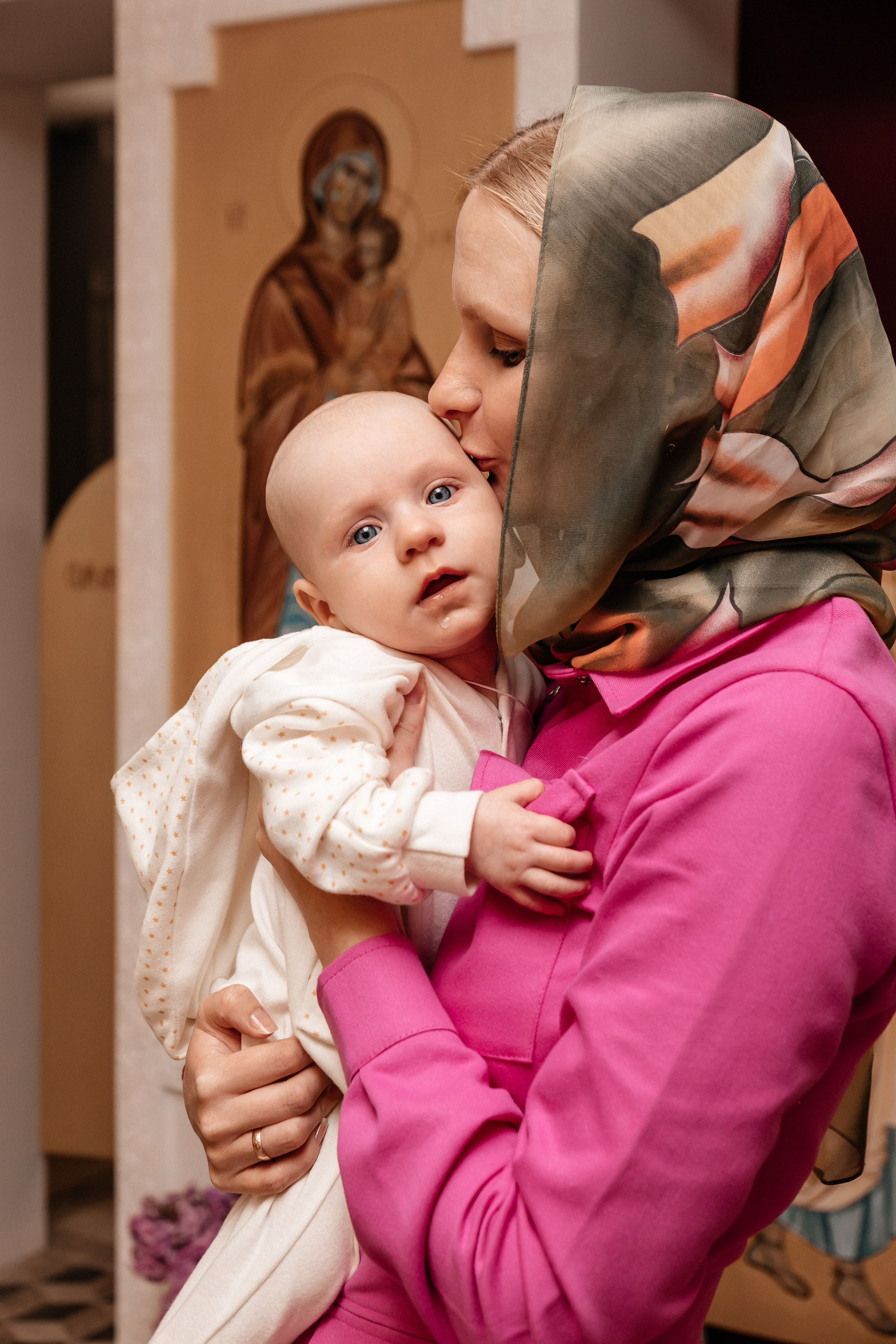 Крещение Варвары. Семейный фотограф Минск Усова Ольга