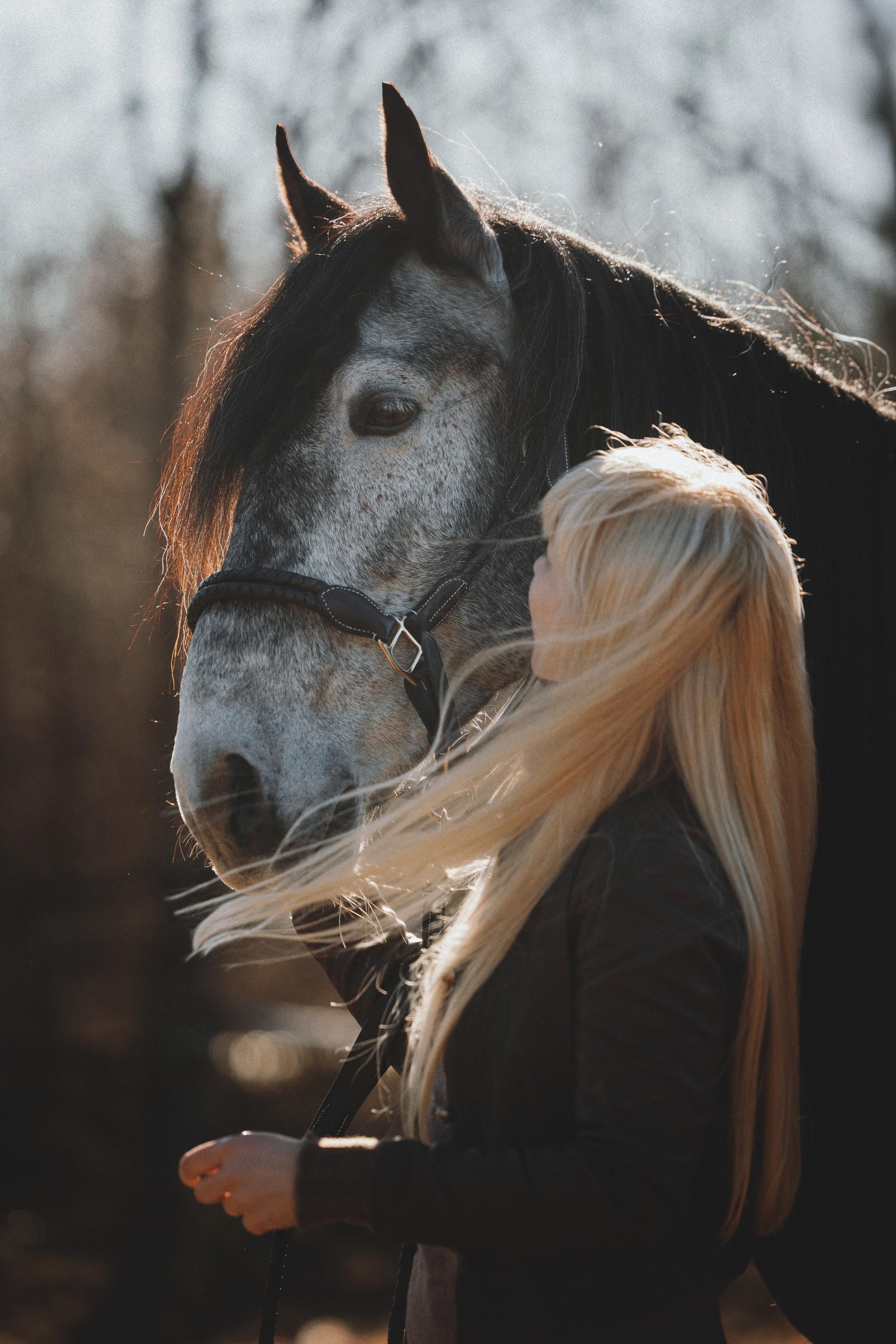 Ирина и Командор. Фотограф анималист Осипчикова Мария