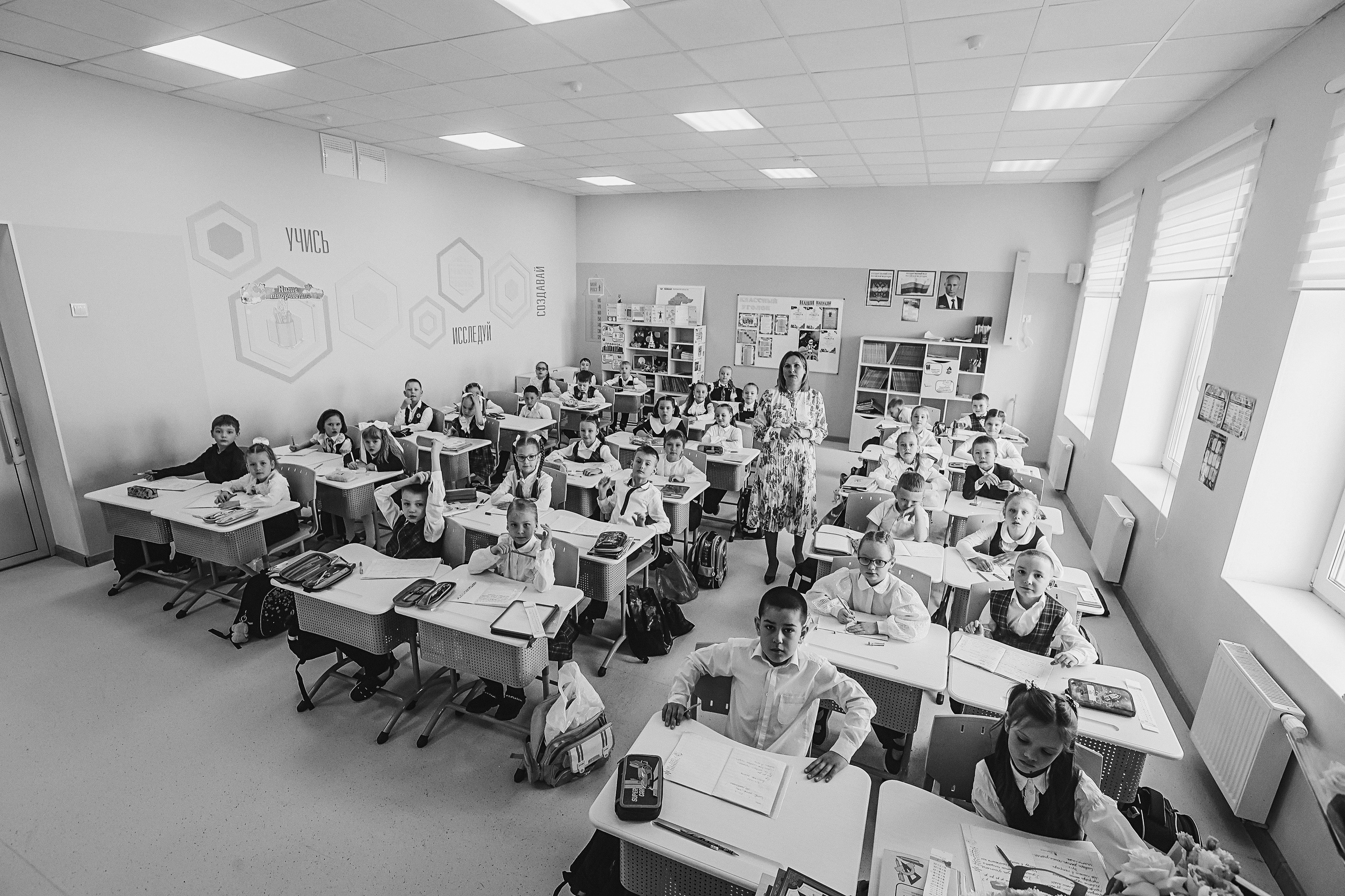 Один день в школе 1 класс. Семейный фотограф Тюмень, фотограф на роды Салмина Мария