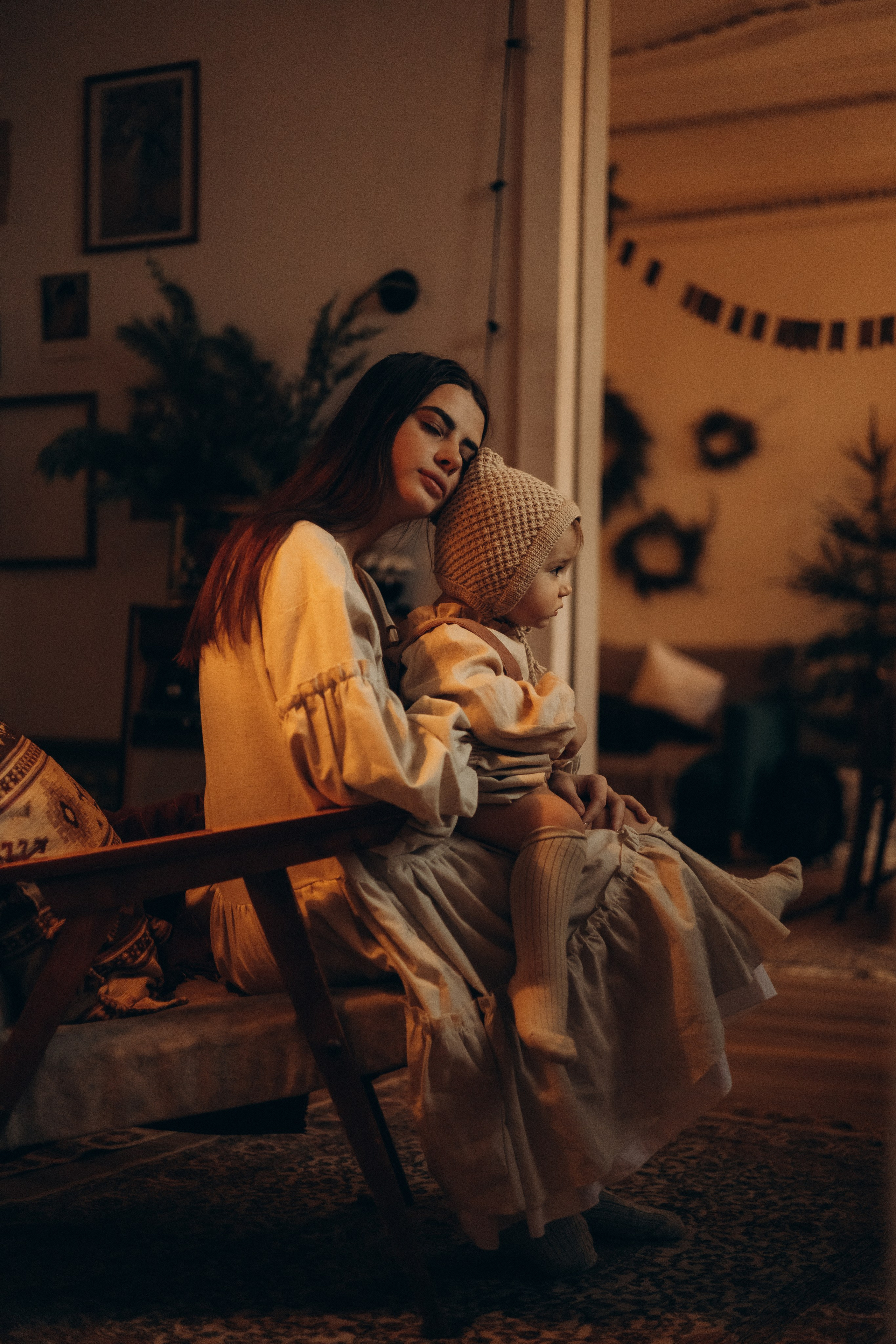 Валя и малышка Ева. Семейный, домашний, ньюборн фотограф Москва Цветкова Елизавета