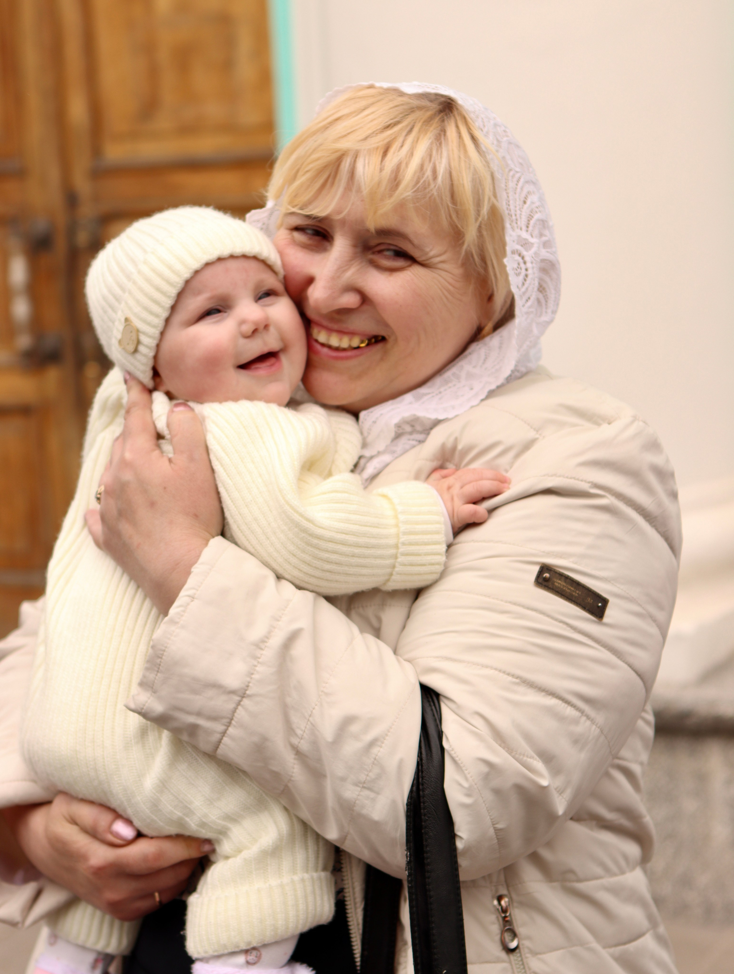 Анастасия и Вадим — крещение Виктории. Фотограф в Курске Смирнов Евгений