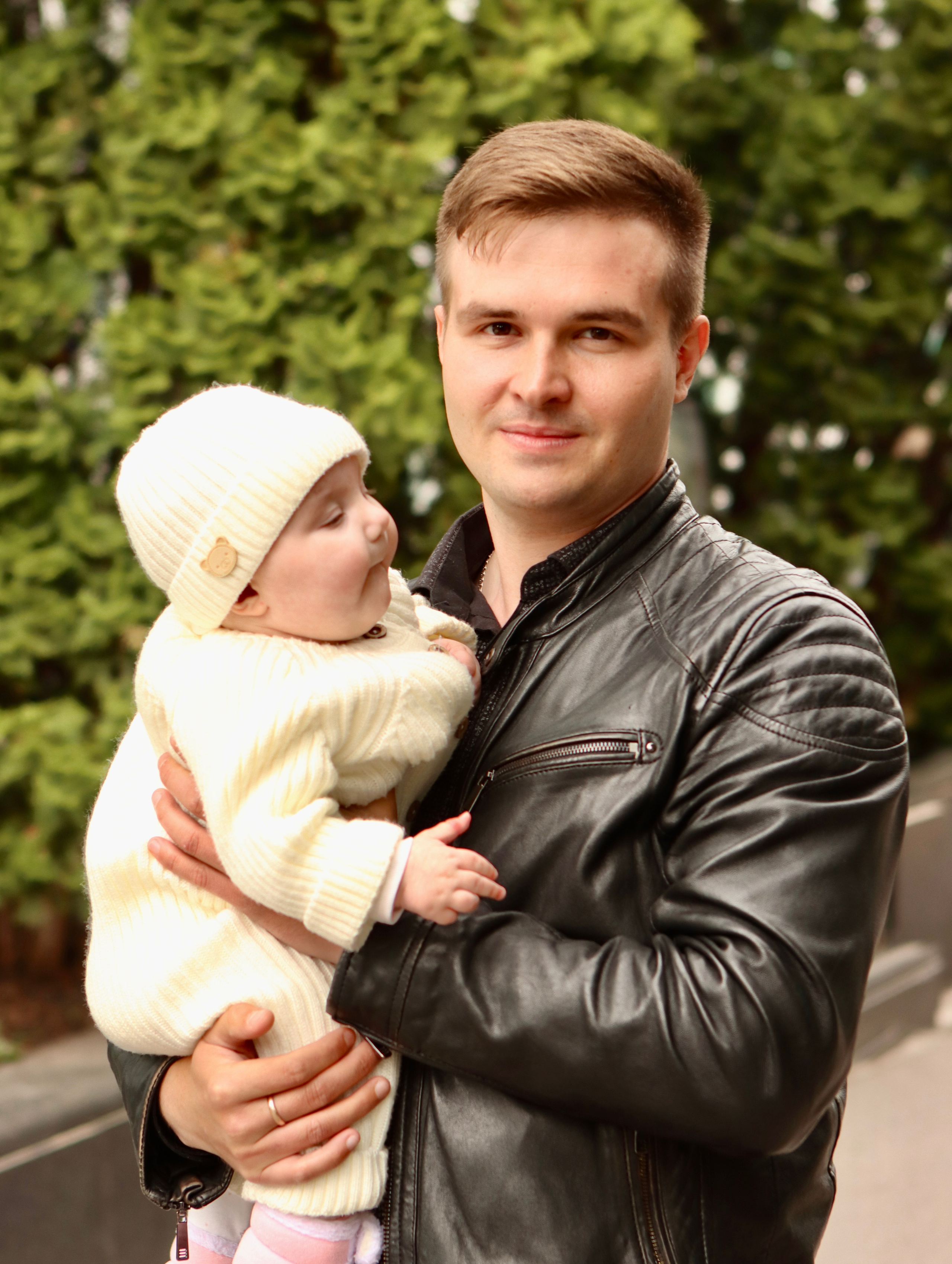 Анастасия и Вадим — крещение Виктории. Фотограф в Курске Смирнов Евгений