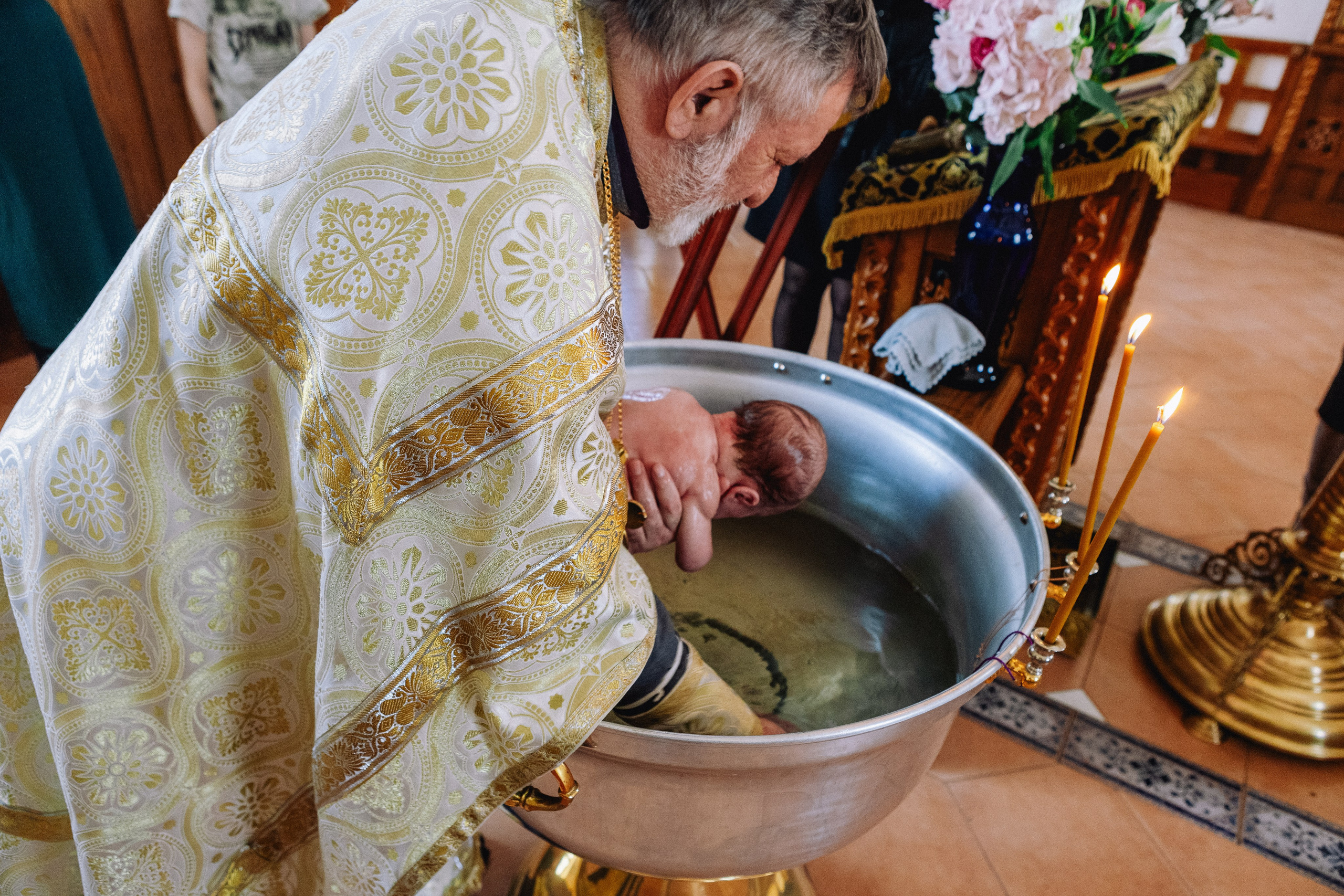 Крещение Артема и Полины. Фотограф в Курске Смирнов Евгений