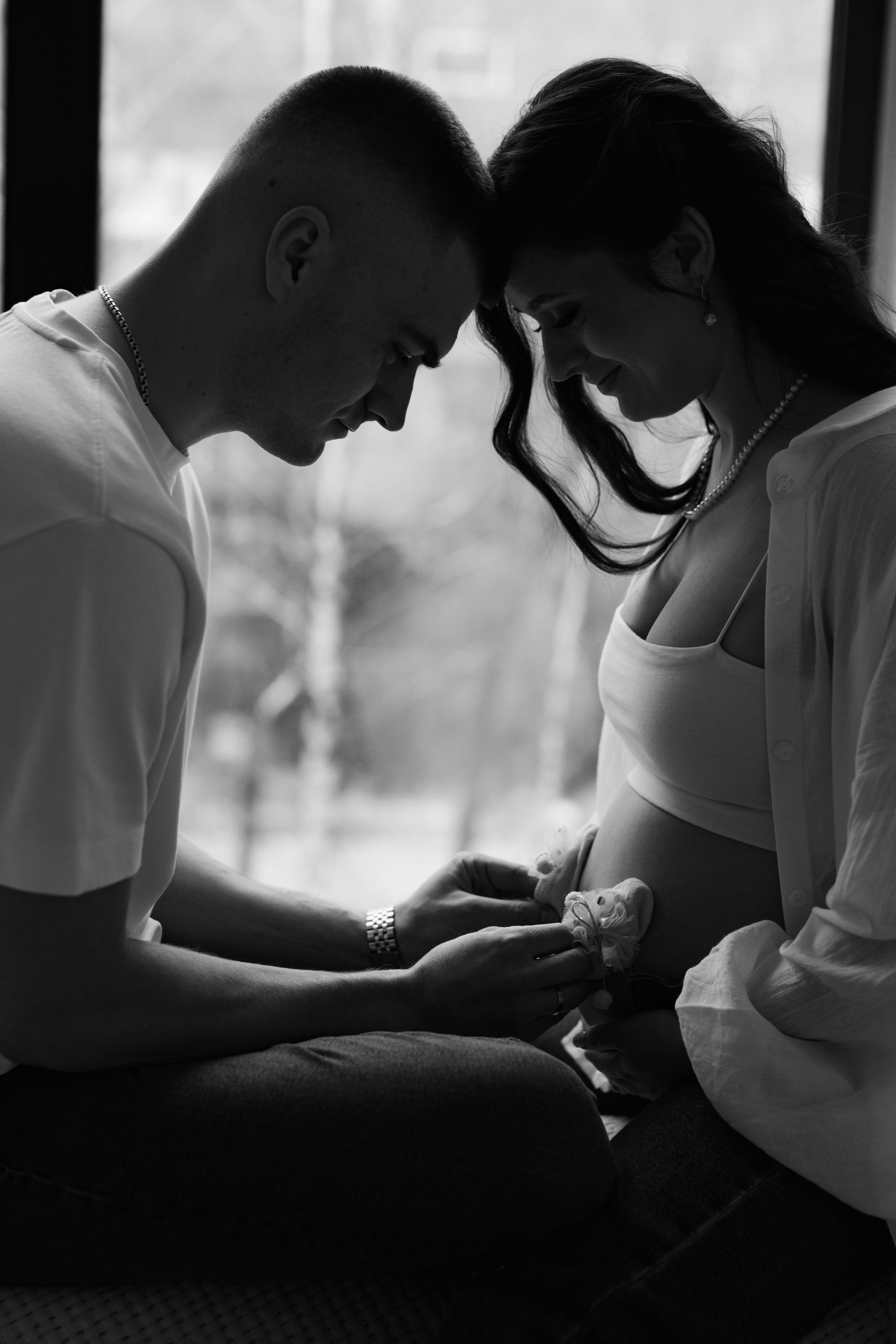 Анастасия. Уютная фотосессия беременности. Фотограф в Москве Ольга Сатони