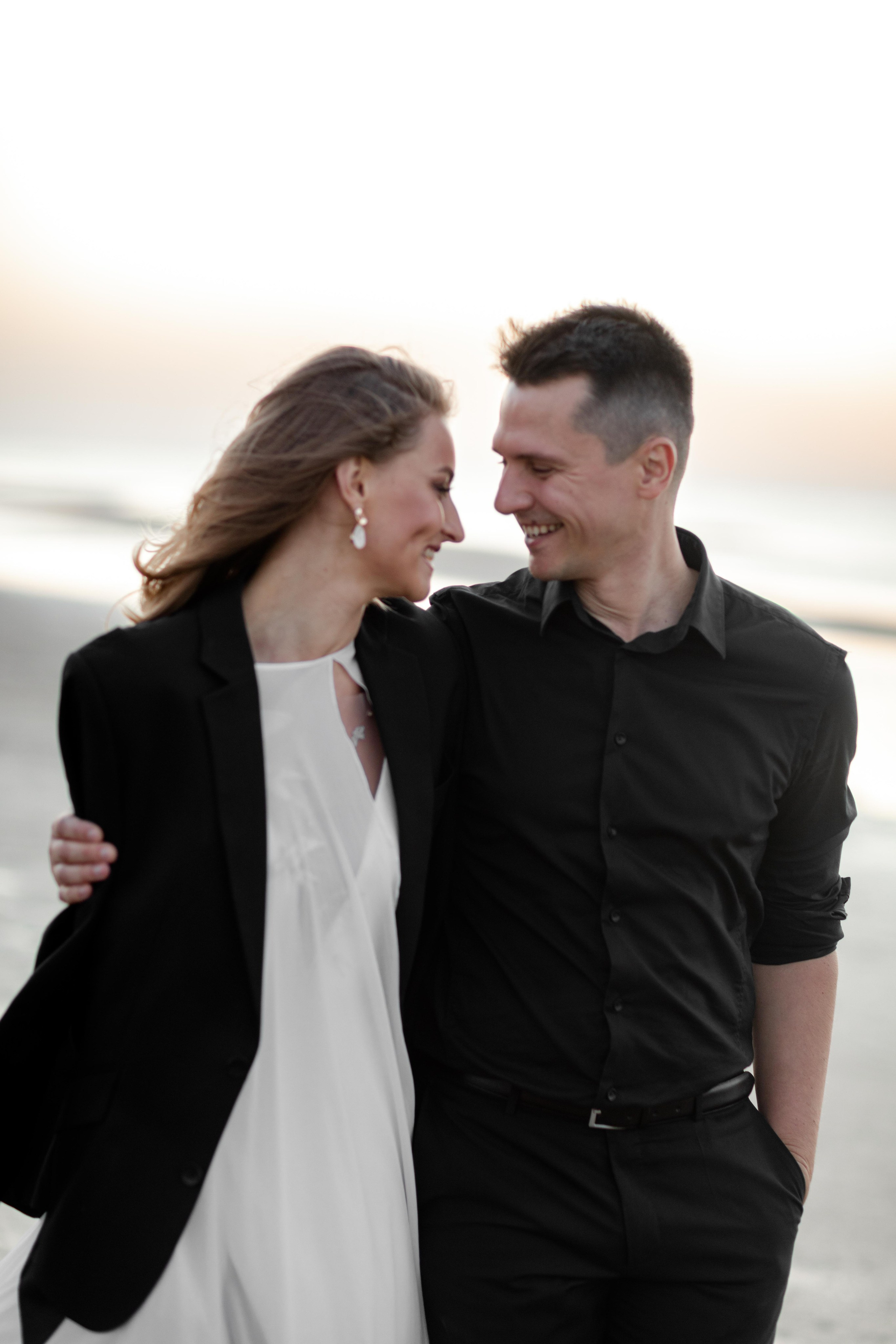 На берегу моря. Свадебный фотограф в Москве Топтыгин Иван