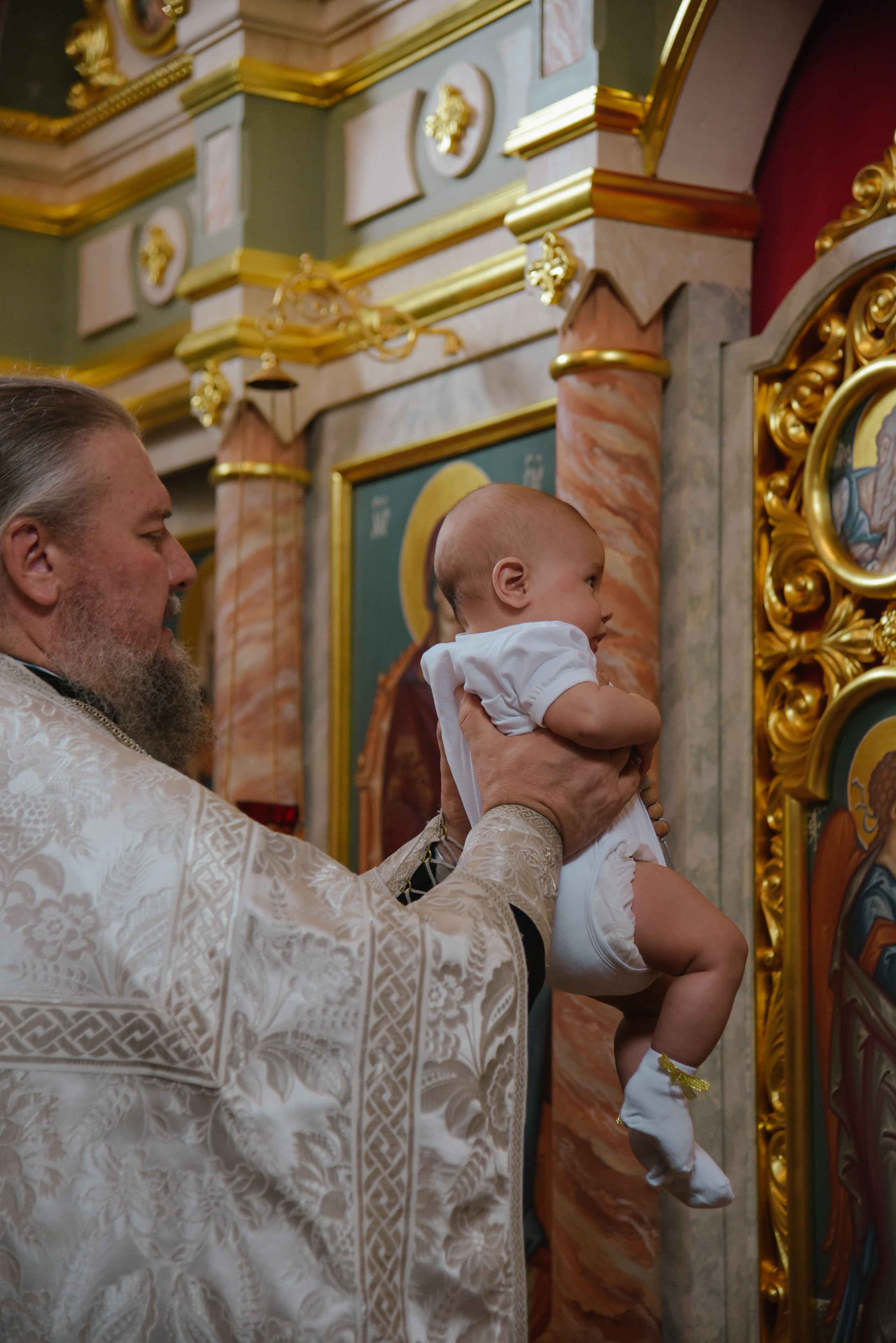 Крещение Вадима. Фотограф Лола Волна, город Москва