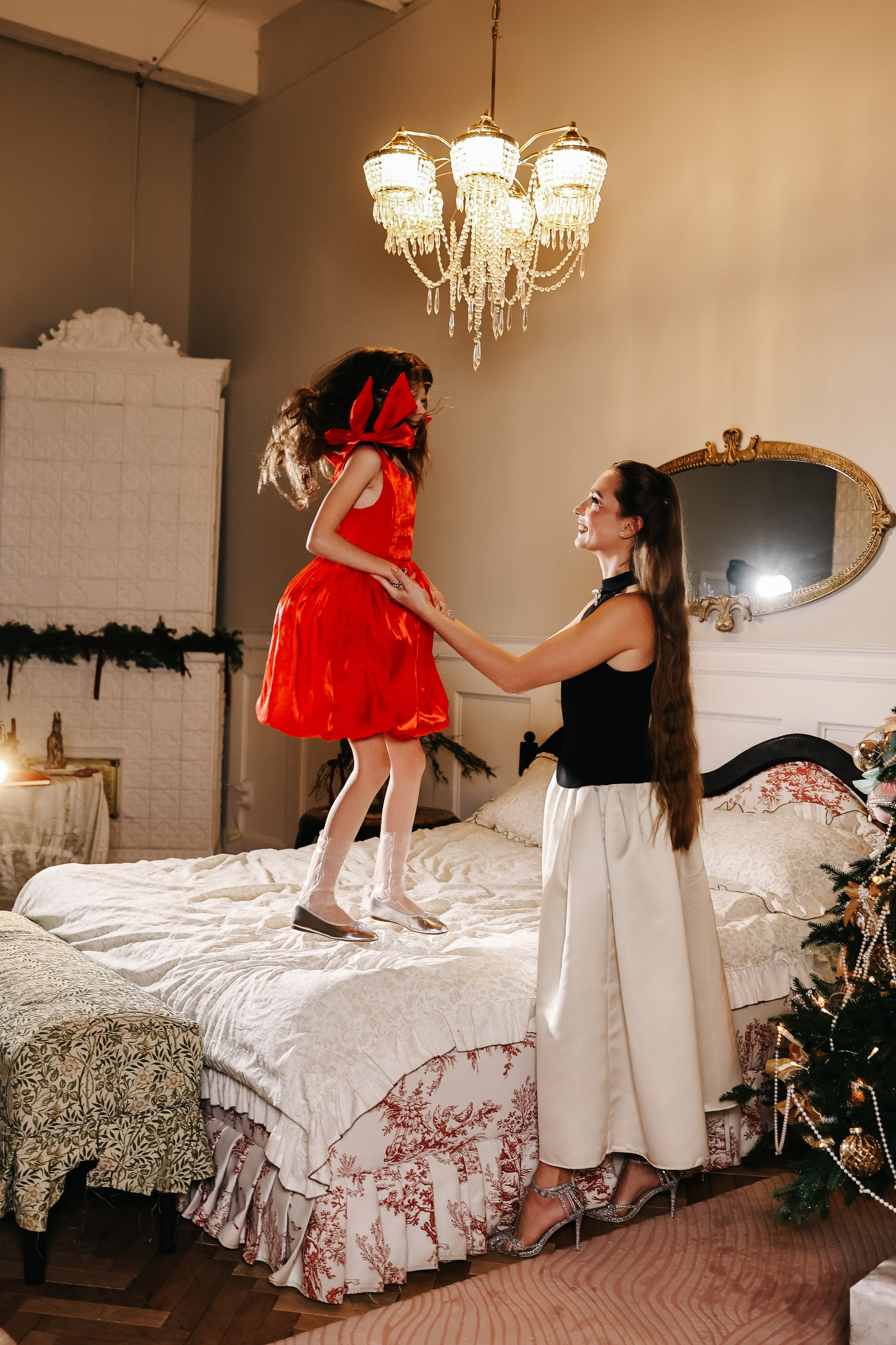 Новогодняя история Людмилы и Полины. Свадебный и семейный фотограф в Воронеже Ксения Воротникова