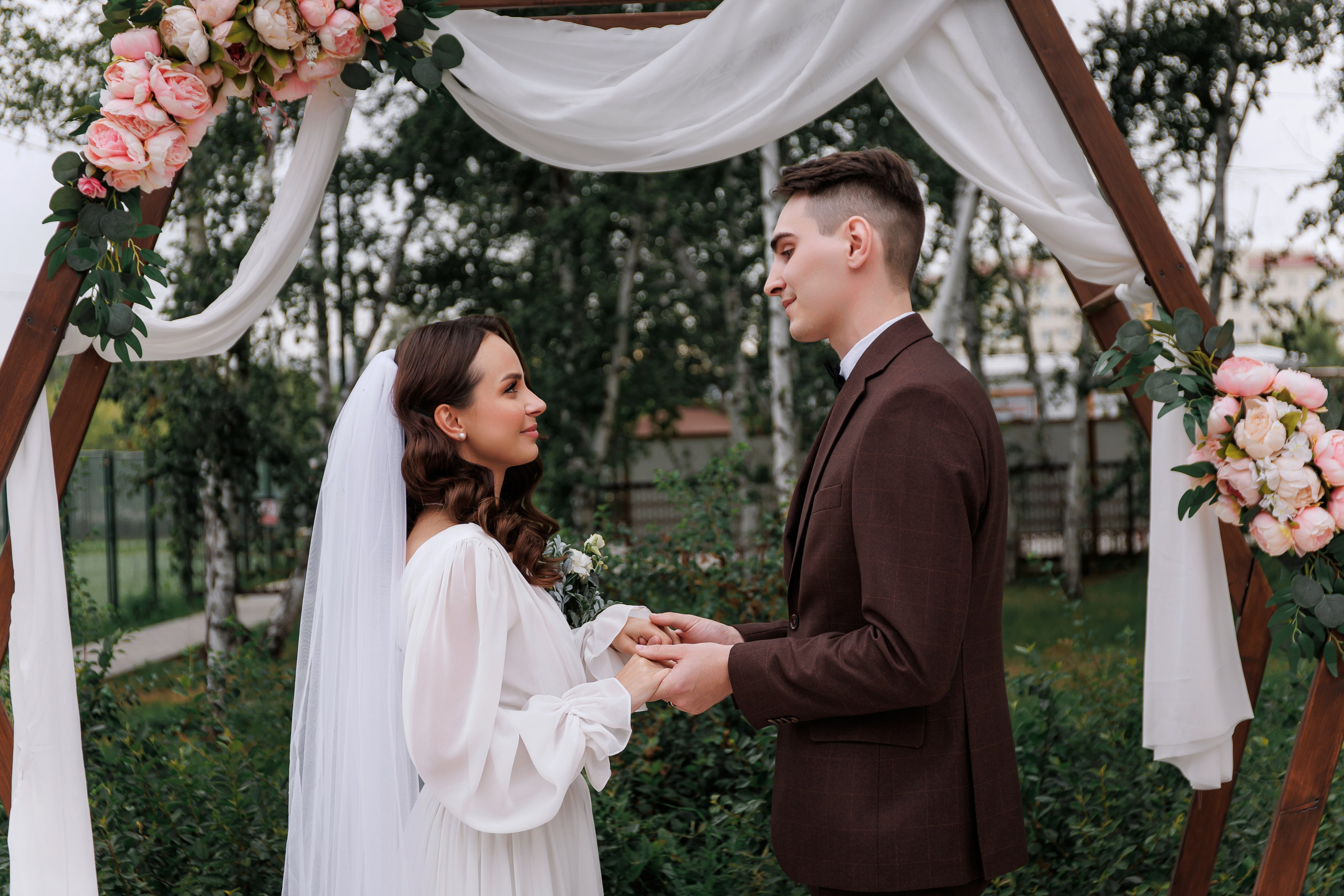 Екатерина и Денис. Свадебный фотограф в Омске Яна Савина