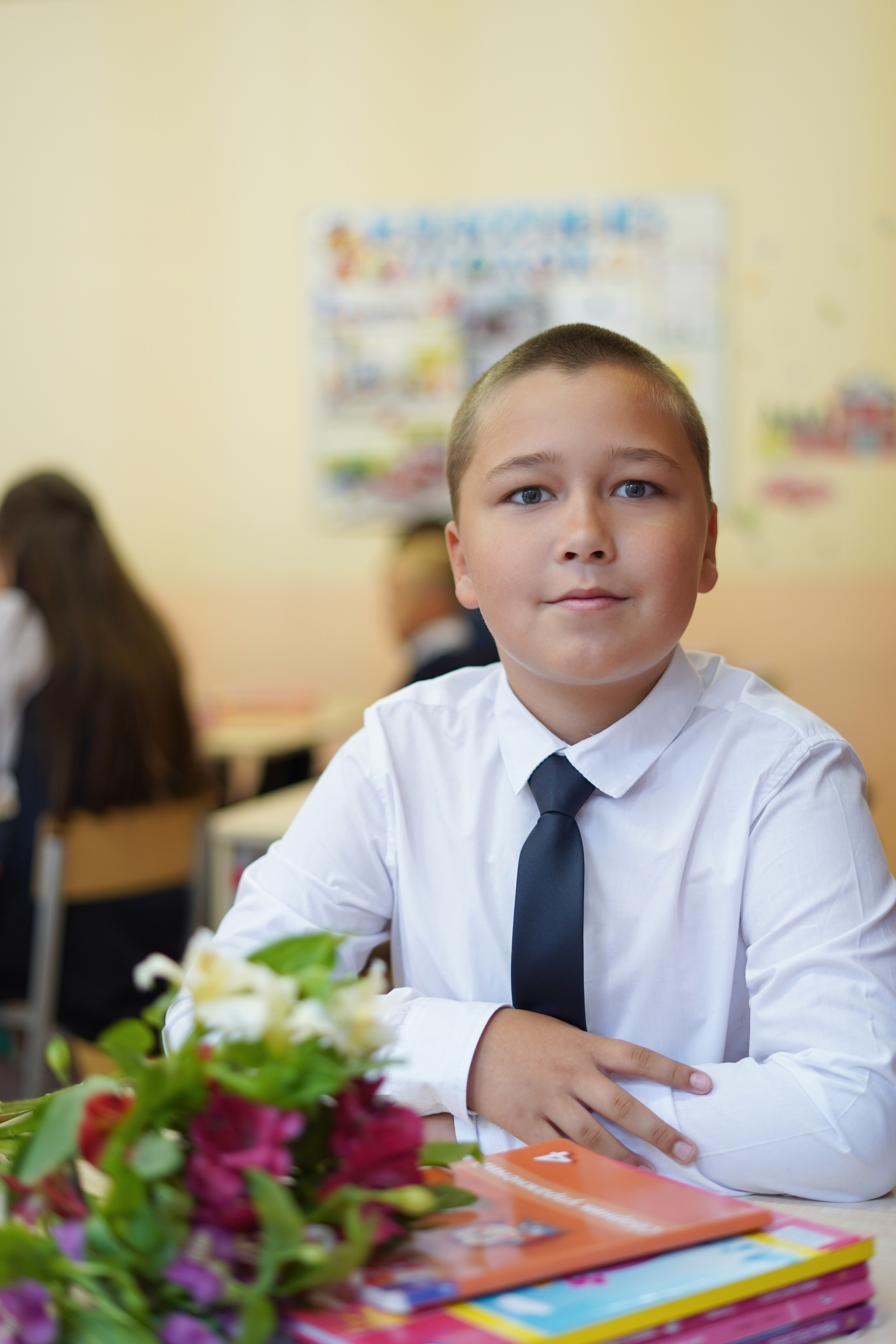 1 сентября 4 «Б». Фотограф Москва Татьяна Кузнецова