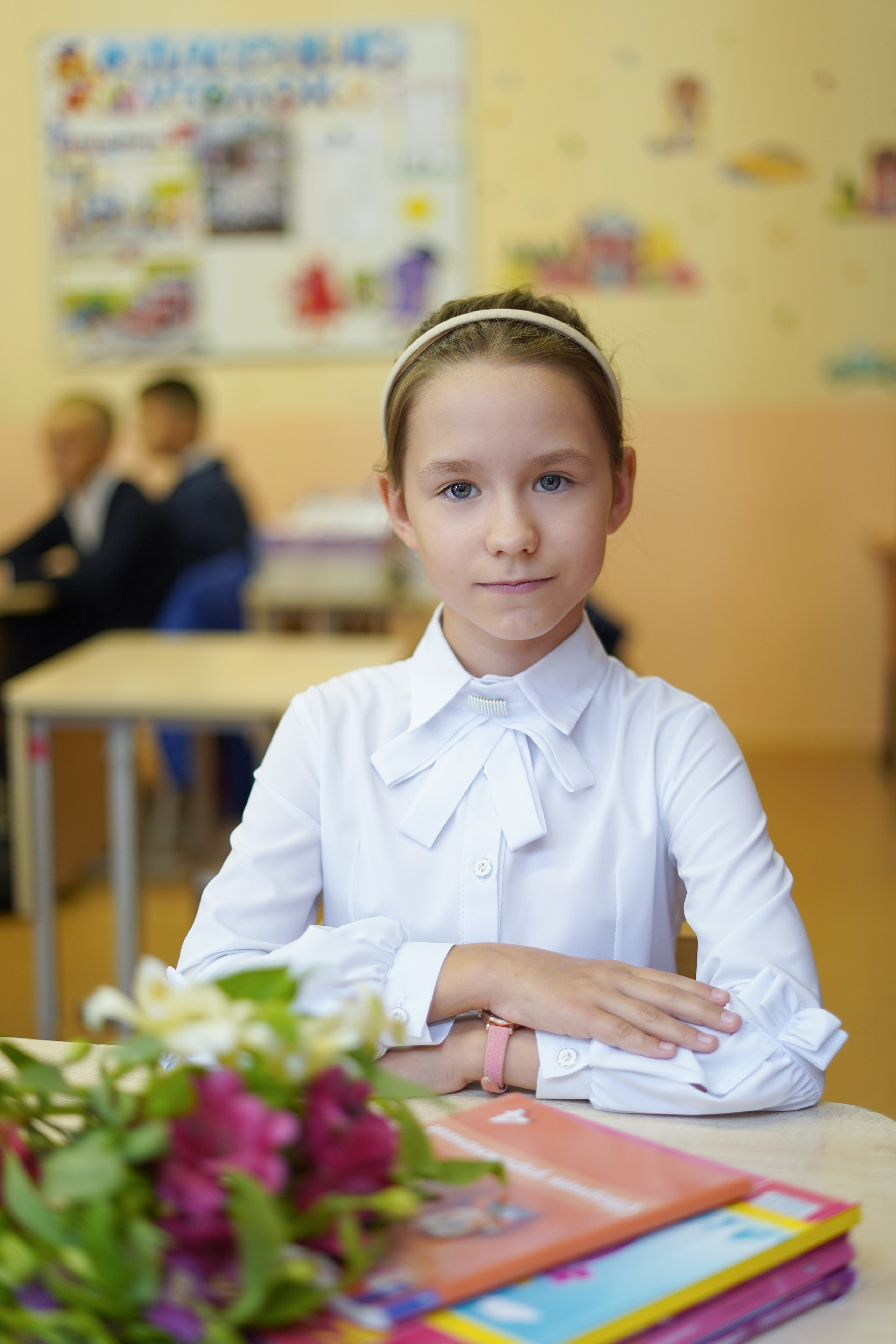 1 сентября 4 «Б». Фотограф Москва Татьяна Кузнецова