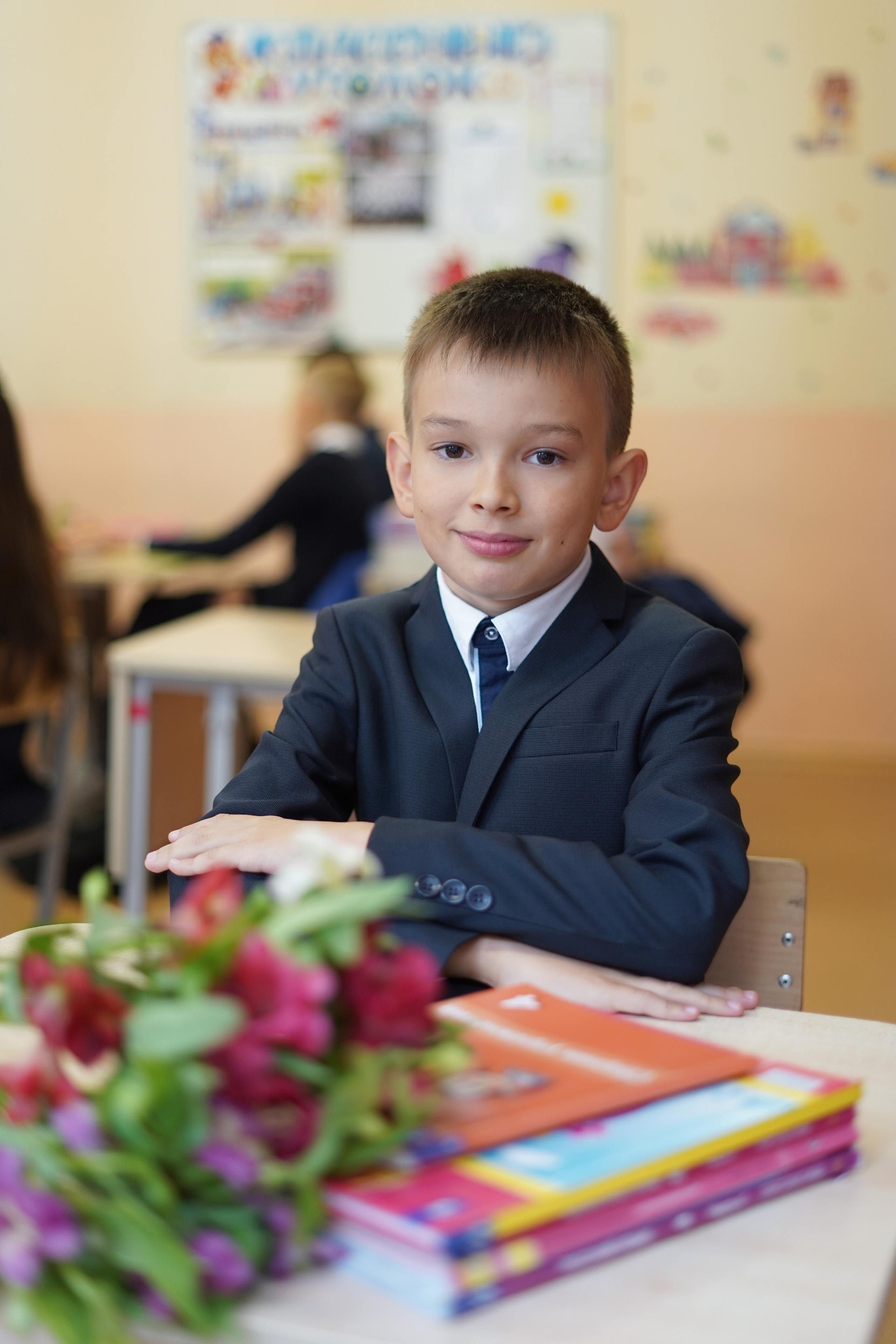 1 сентября 4 «Б». Фотограф Москва Татьяна Кузнецова