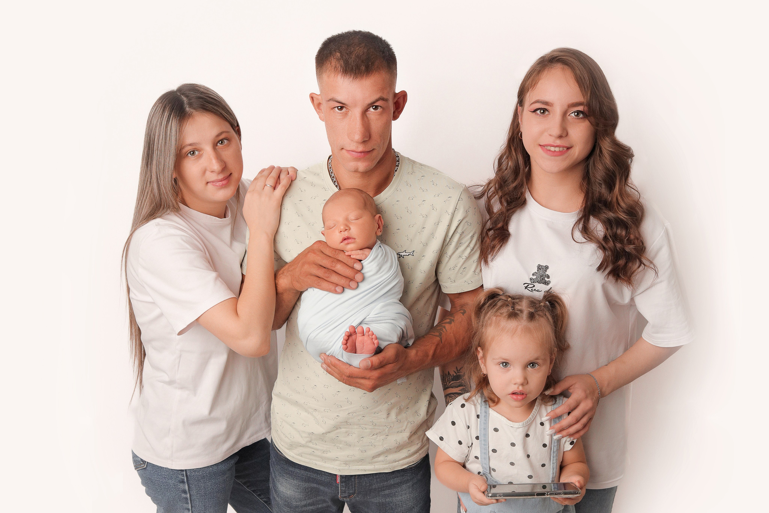 Мальчики новорожденные. Фотограф новорожденных в Новокузнецке Анна Горошникова