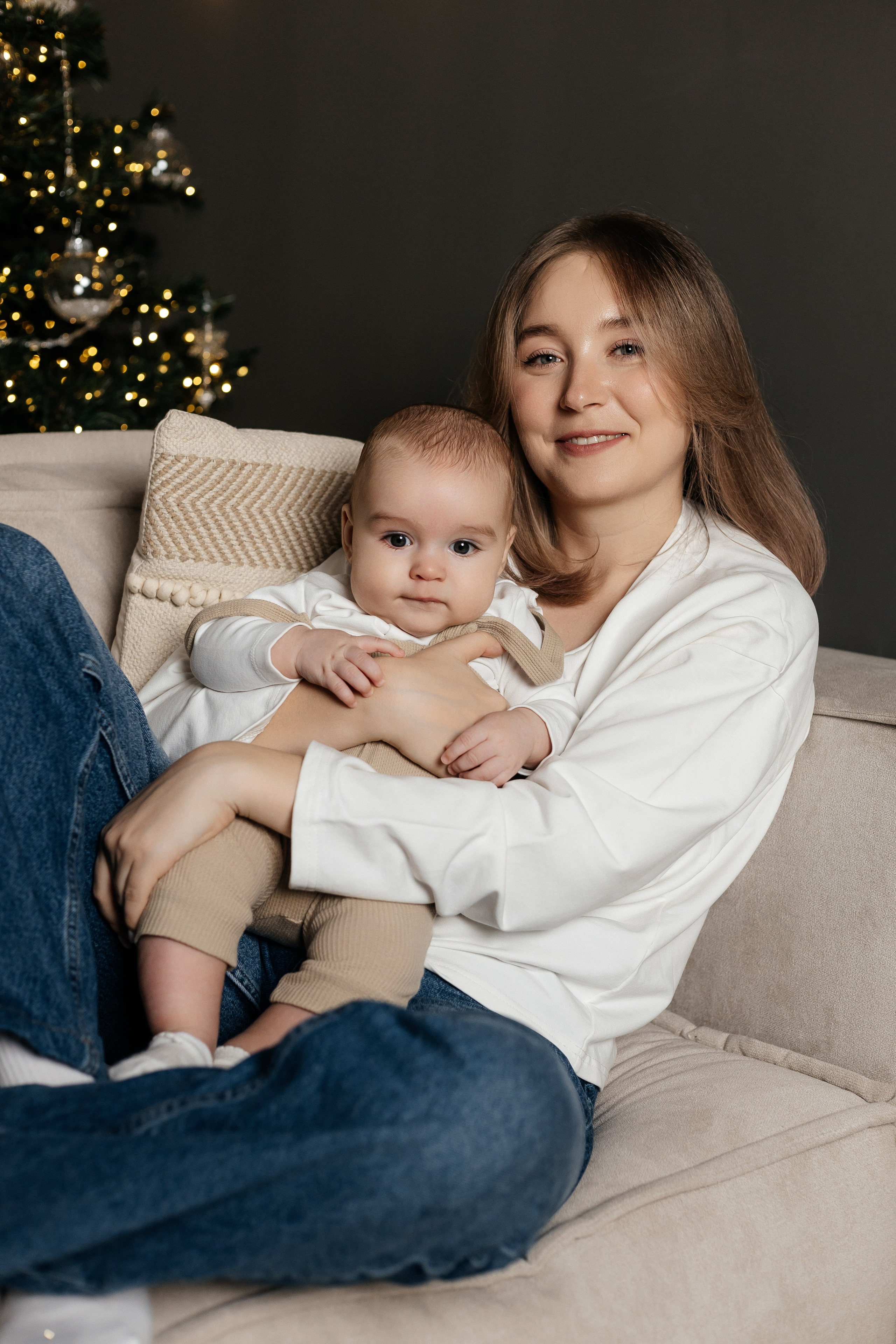 Настя, Вася и Миша (новогодняя). Свадебный и Семейный фотограф Свекрова Ольга