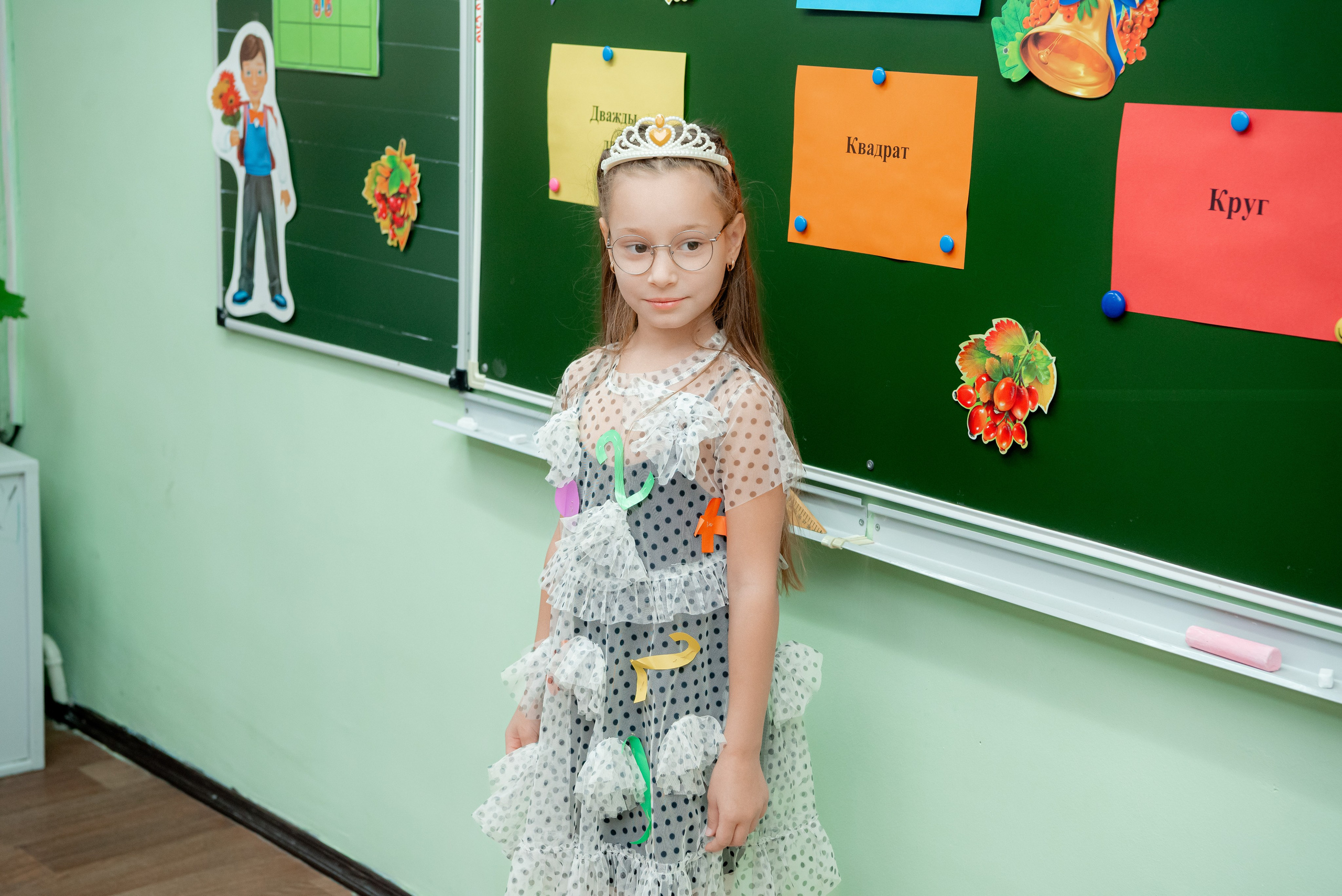 Открытый урок первоклашек в Школе. Фотограф в Волгограде и Волжском Александр Горбань