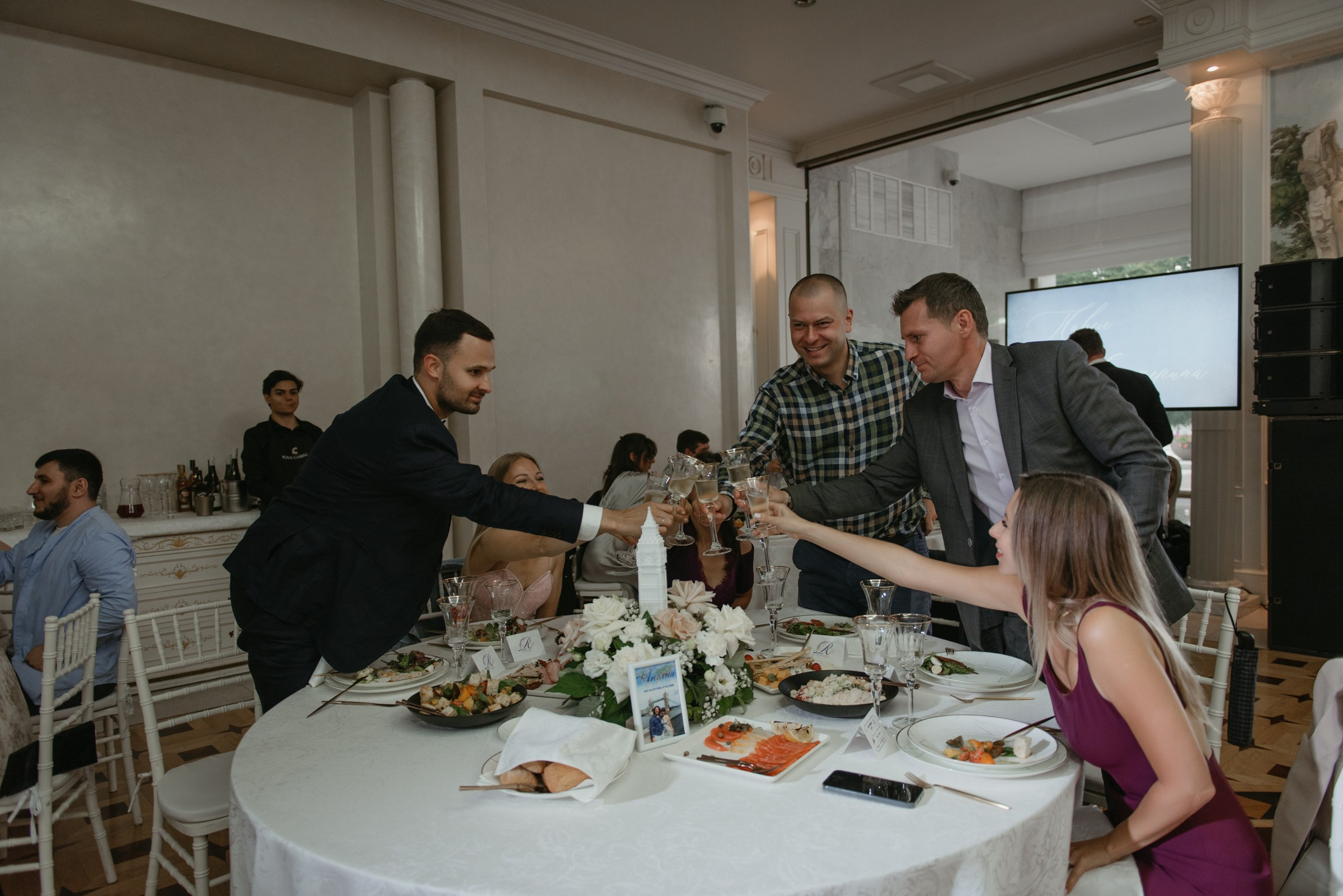 свадебный банкет в резиденции К2