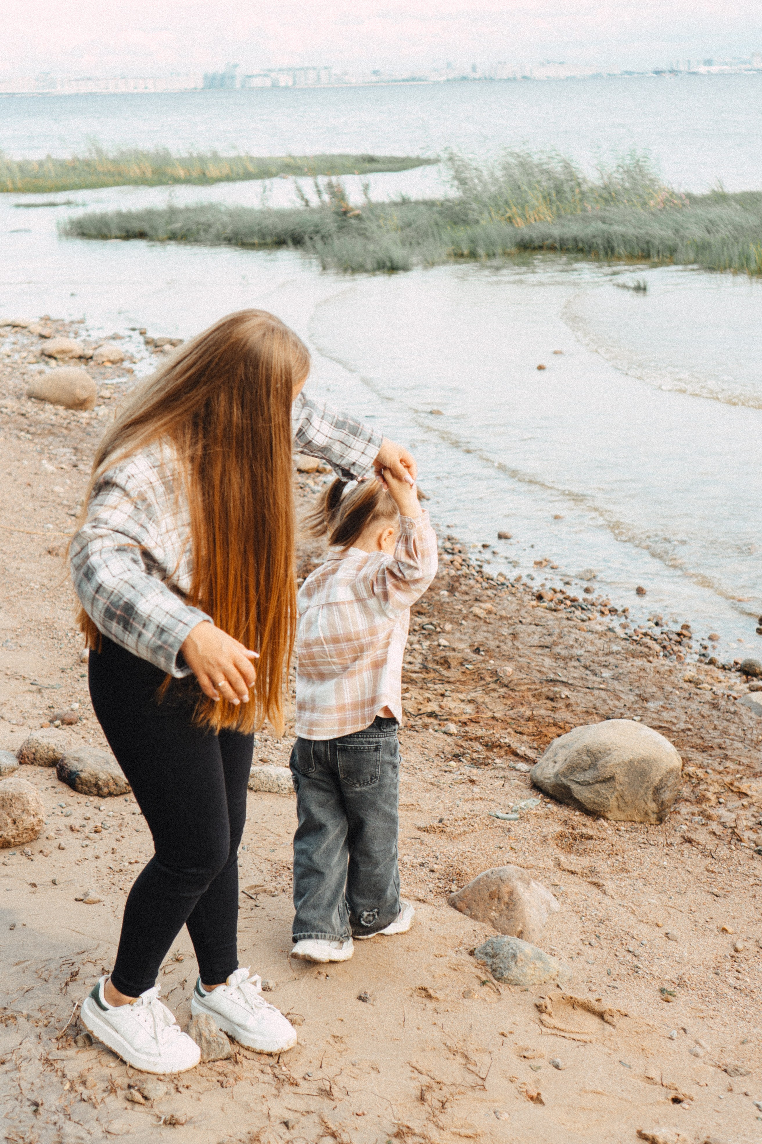 МАМА И ДОЧКА НА ФИНСКОМ ЗАЛИВЕ. Профессиональный фотограф, Санкт-Петербург — Виктория Богомолова