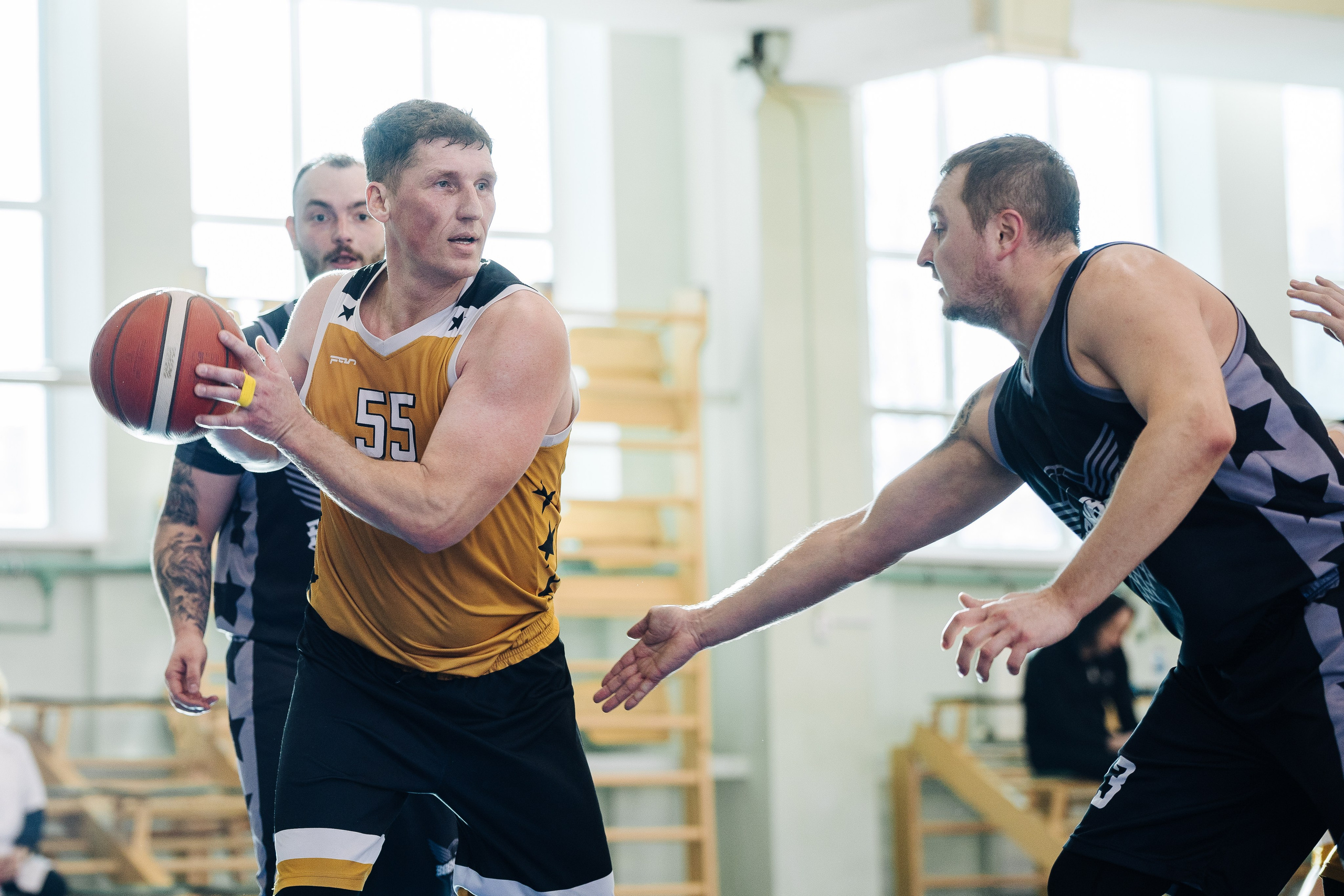 Любительский Чемпионат Магнитогорска по баскетболу // 09.02.25. Денис Прохоров Фотограф в г. Магнитогорск