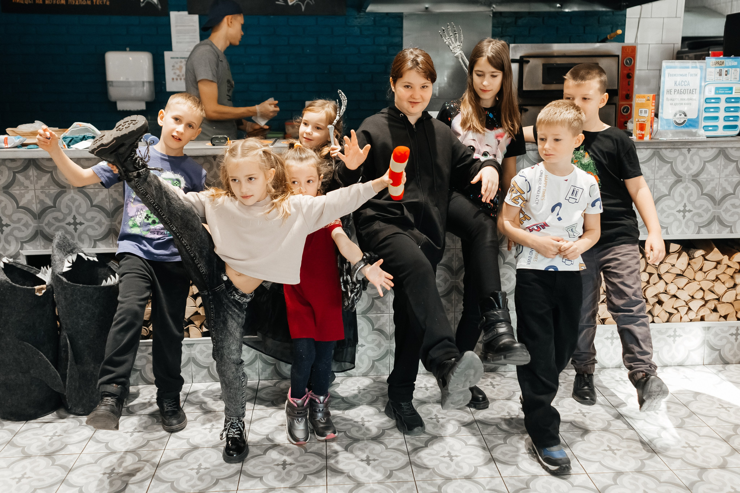 Детский мастер-класс в «Кофебулка». Фотограф Кемерово | Сергей