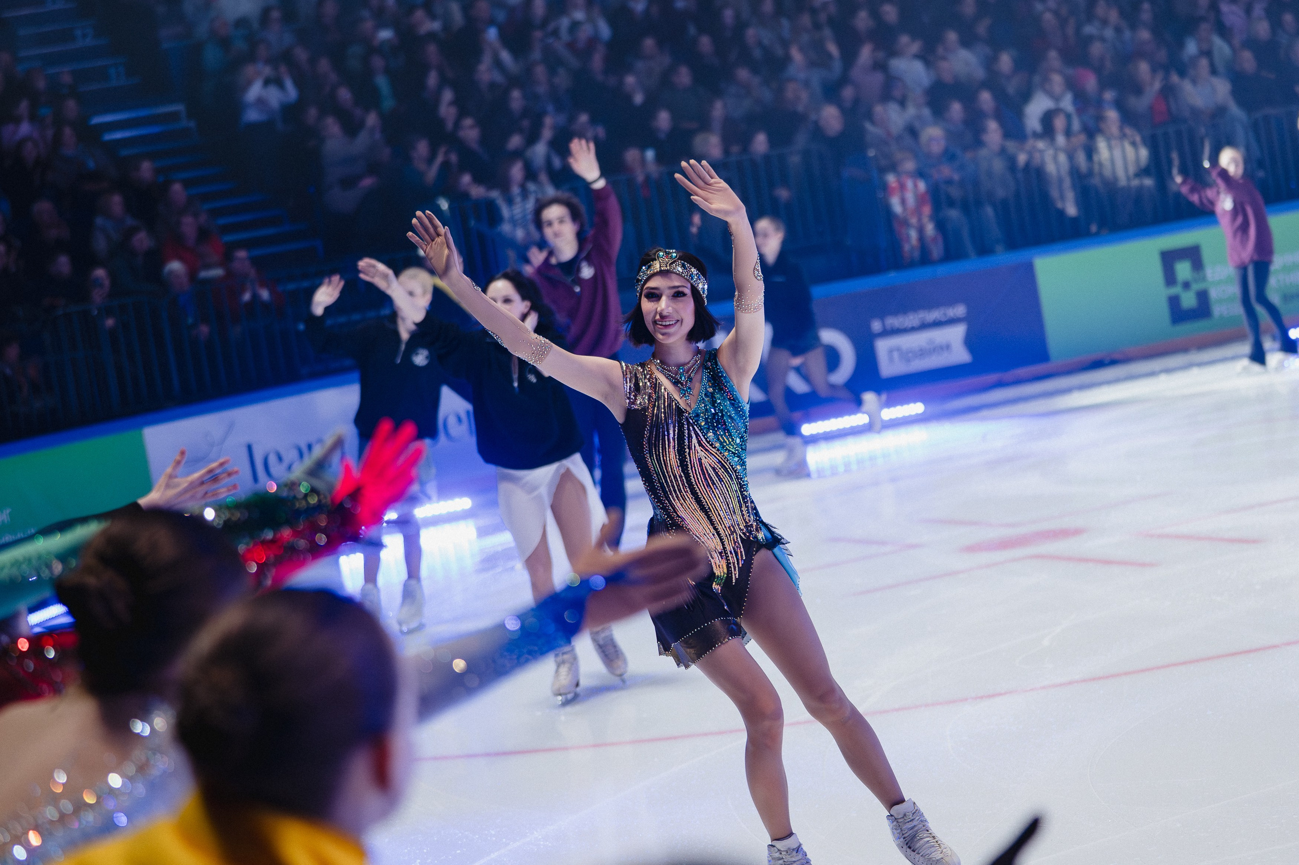 Шоу Этери Тутберидзе в Новосибирске. Воробьева Ксения — Спортивный и танцевальный фотограф Новосибирск
