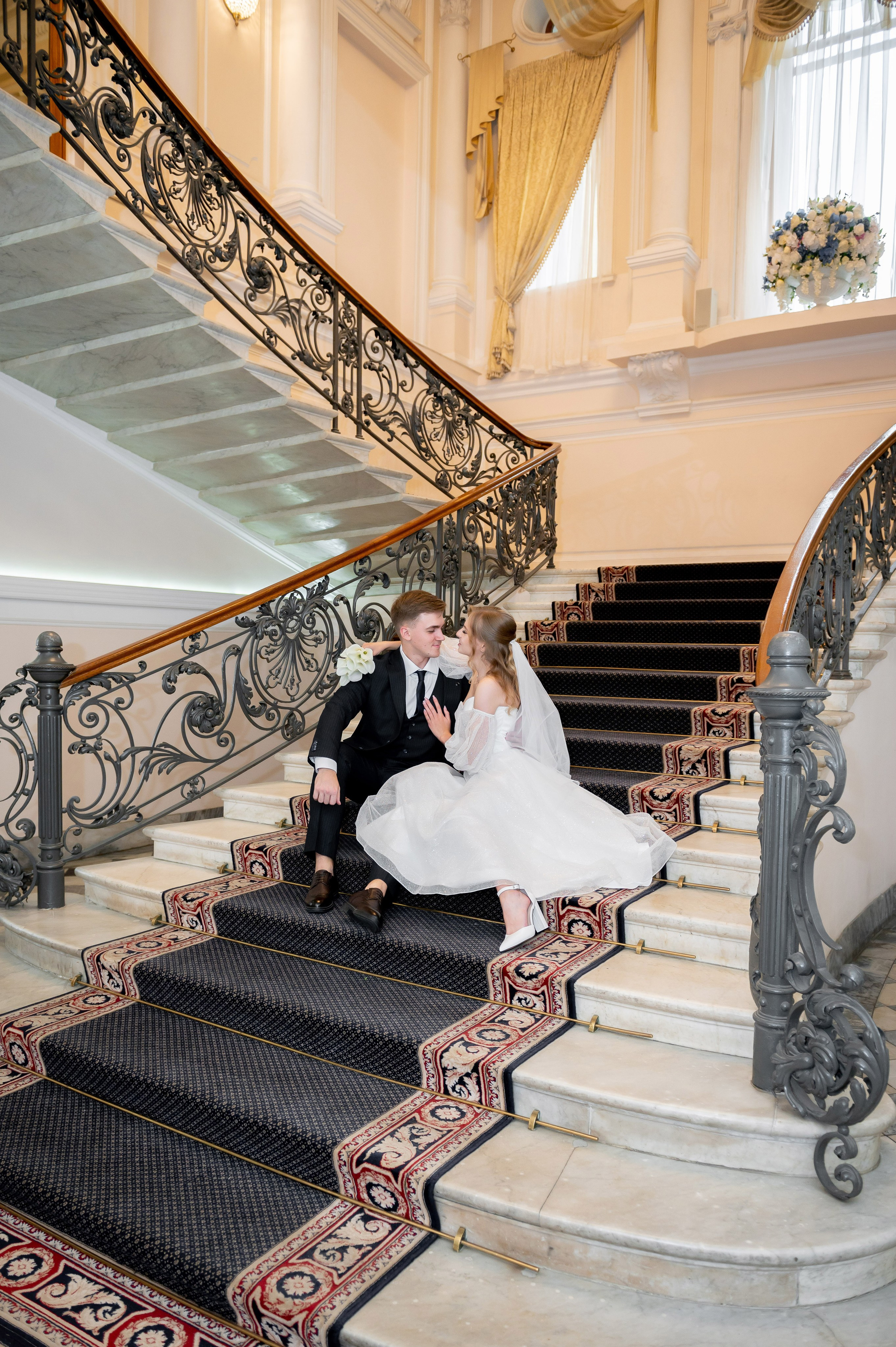 Анастасия и Михаил (Второй Дворец Бракосочетания на Фурштатской улице 52, фотосессия в Таврическом парке). Портретный, семейный и свадебный фотограф в Санкт-Петербурге и в Пушкине Ширяев Денис