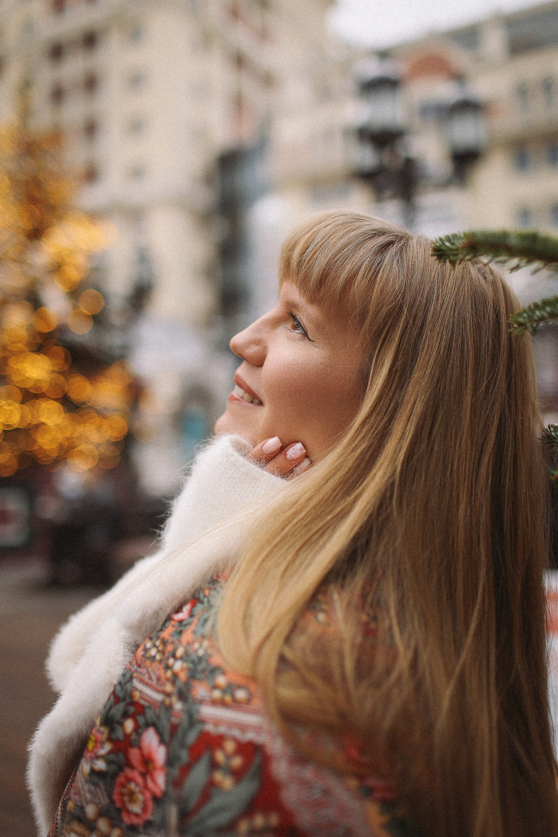 Новогодняя фотосессия на Гум Ярмарке. Фотограф Владимир Москва