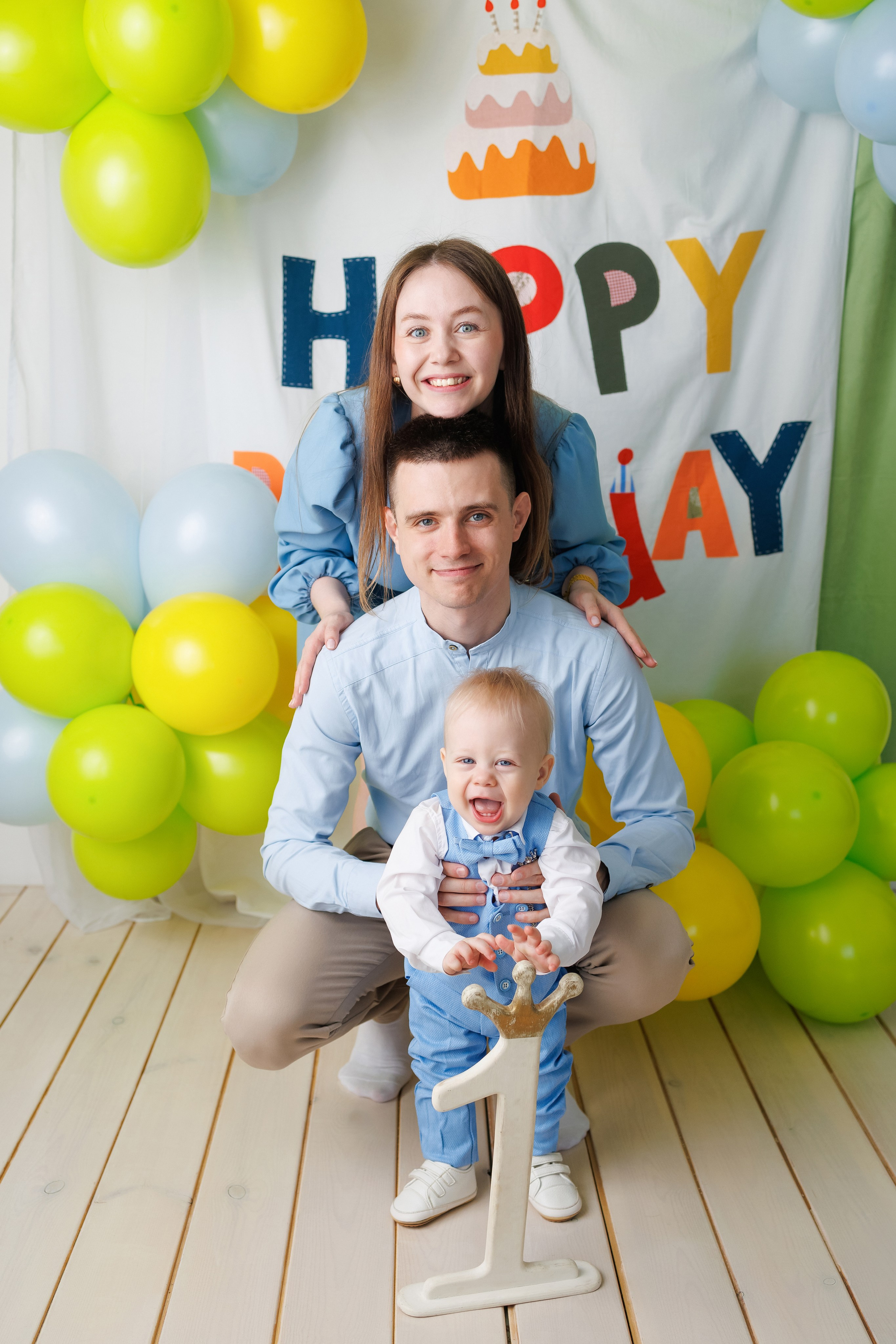 Сашеньке 1 годик. Фотограф новорожденный малышей Новосибирск