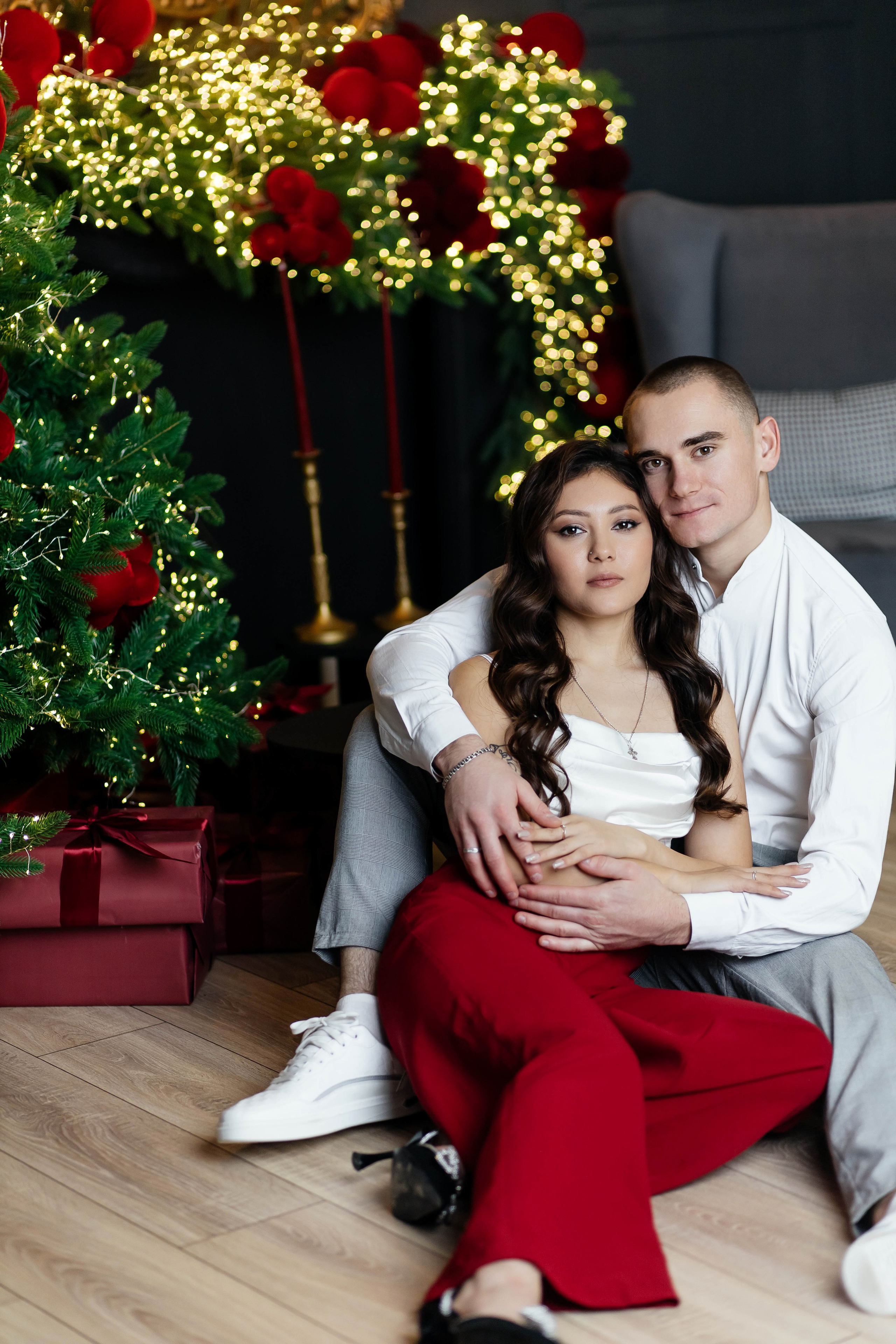 Новый год 2026 Анжела и Олег. Женский фотограф в Оренбурге Ирина Заводчикова