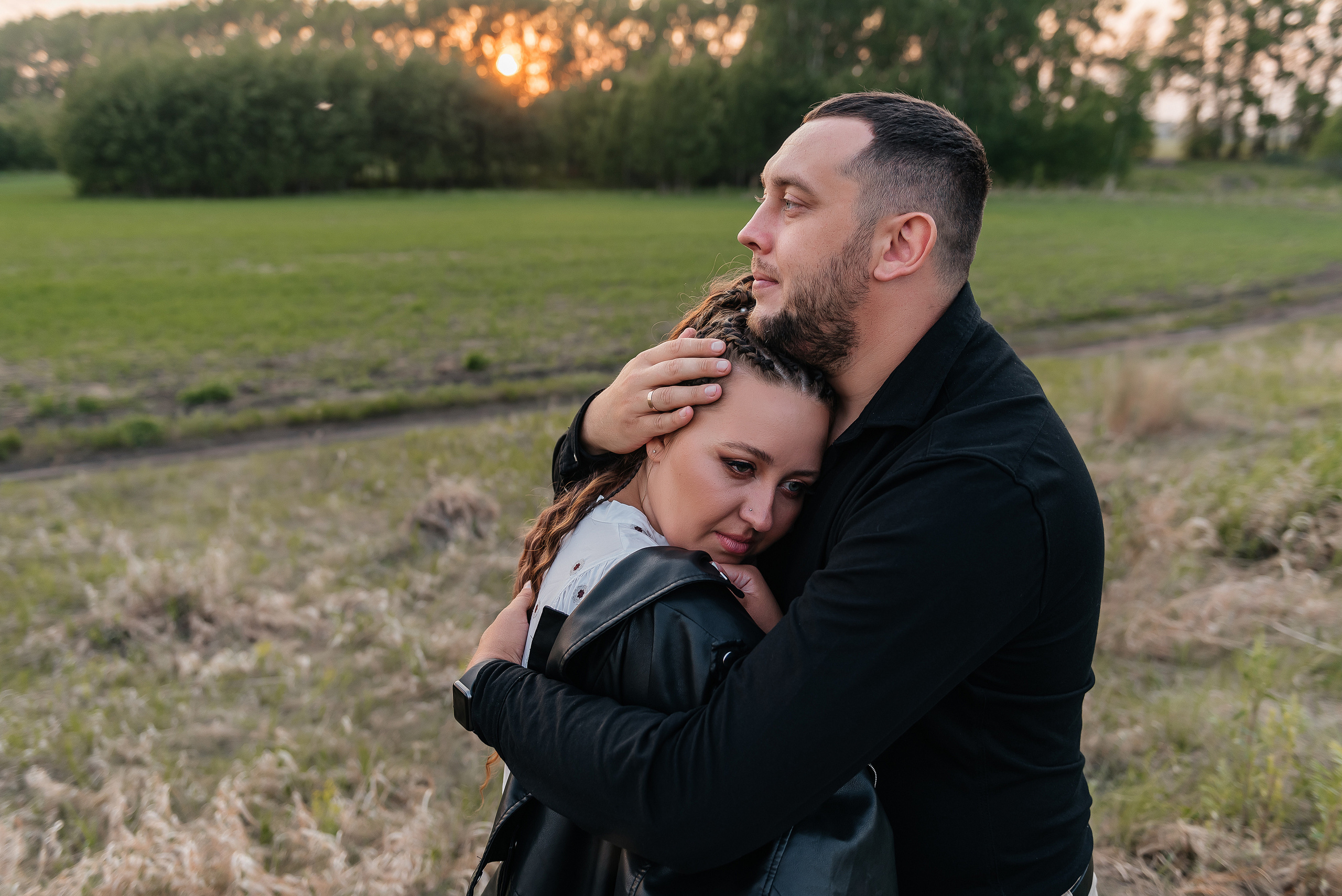 Фотосессия love story на природе. Фотограф в Новосибирске Юлия Туманова