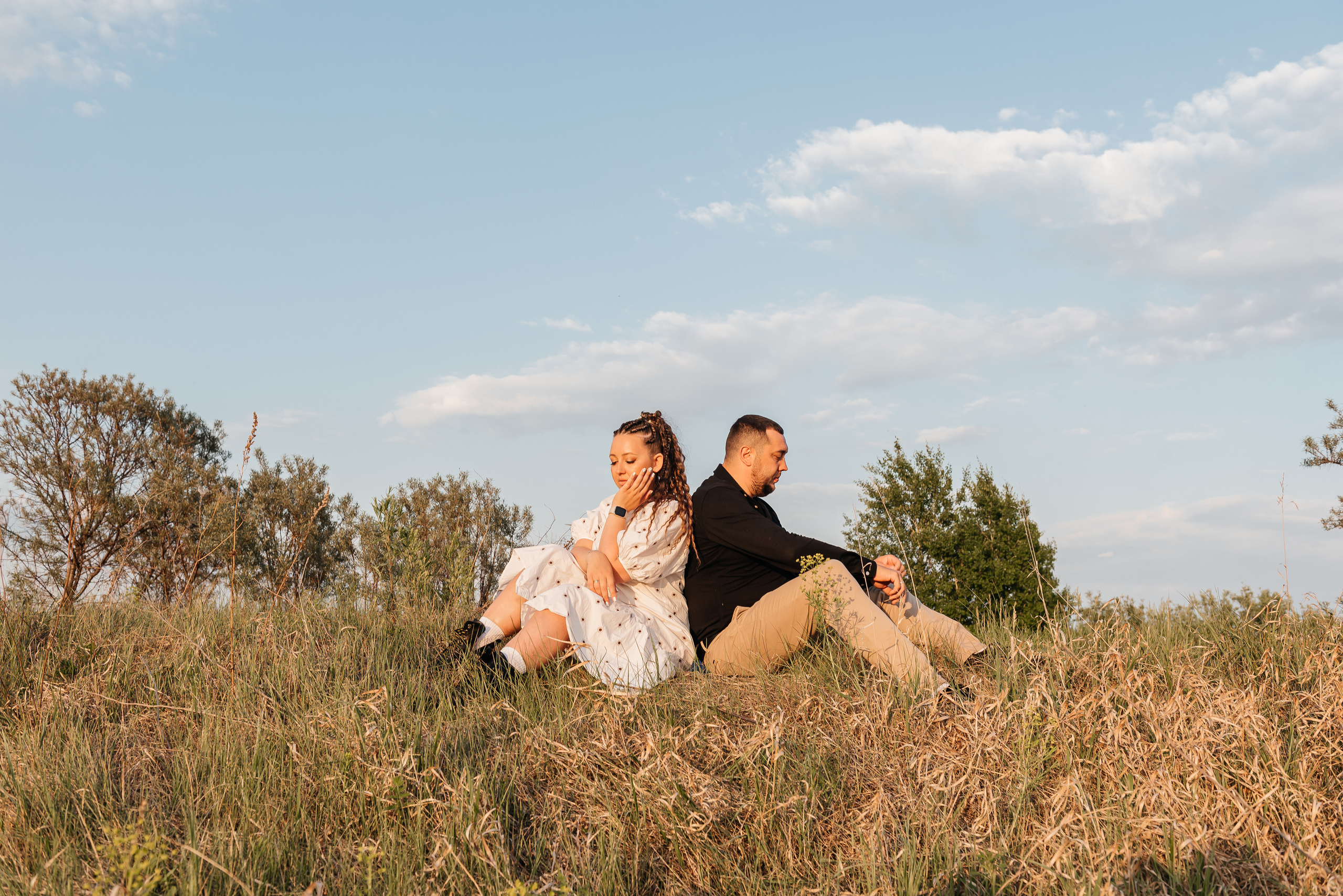 Фотосессия love story на природе. Фотограф в Новосибирске Юлия Туманова