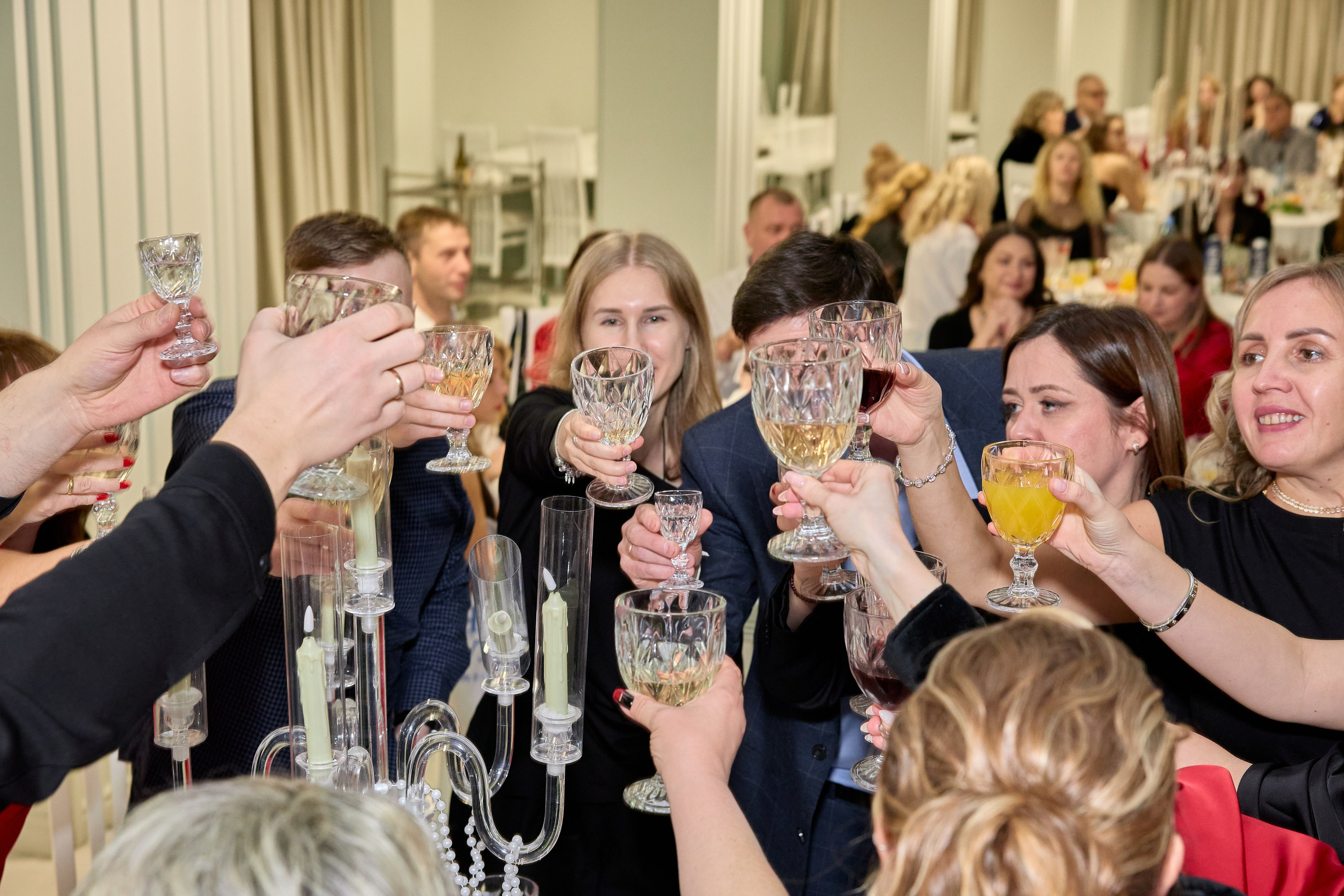 «Новосёл», новогодний корпоратив. Предметный и репортажный фотограф Алексей Кротов