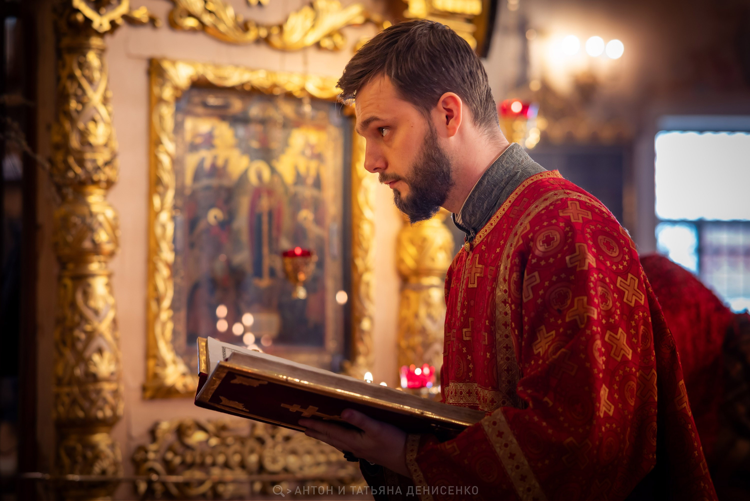 Храм Преображения Господня в Богородском. Антипасха. Антон и Татьяна Денисенко — В храме