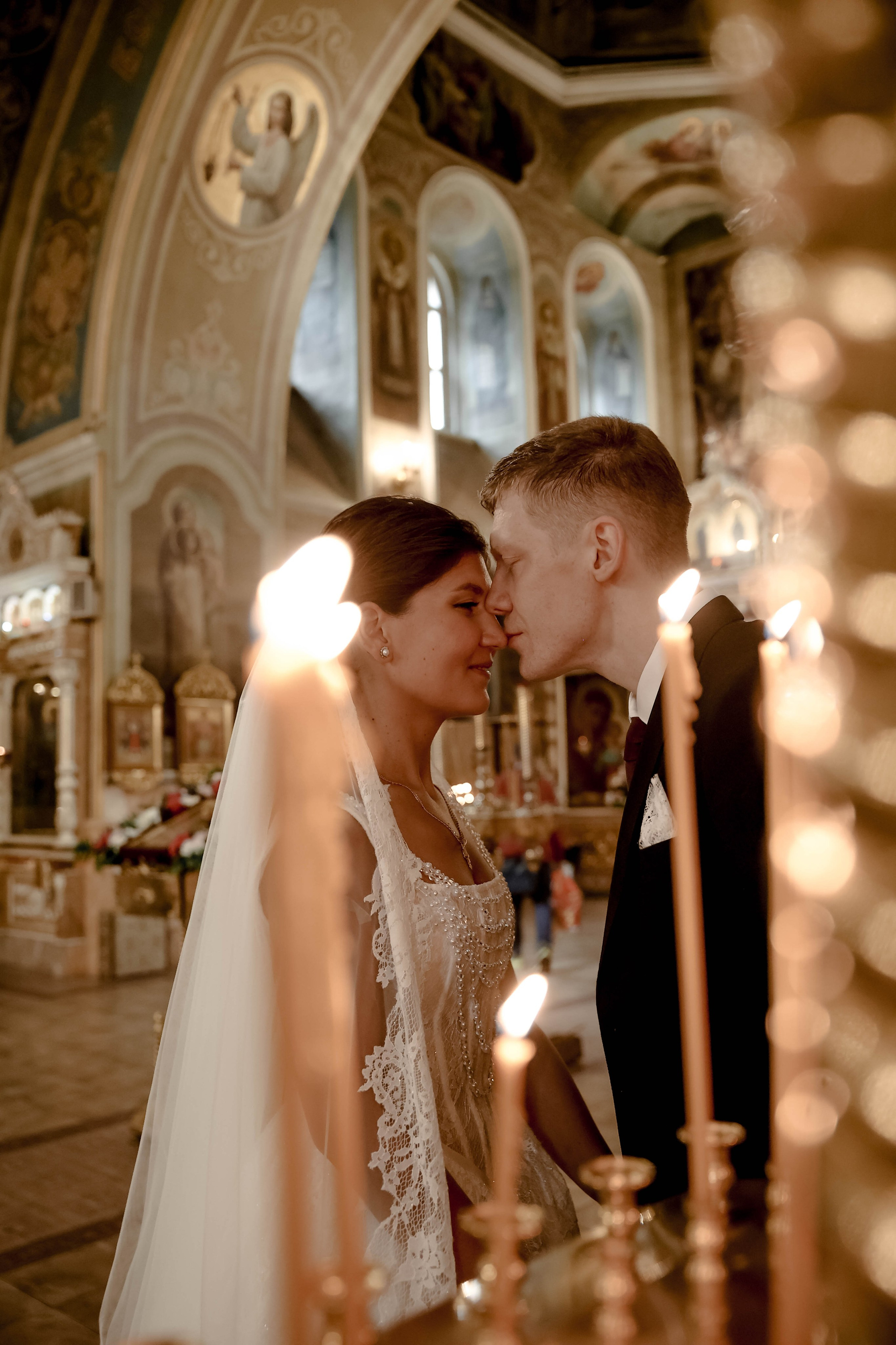 Иван и Дарья в храме Всех Святых. Фотограф в Москве и любой точке земного шара Алёна Вялова (Чулкова)